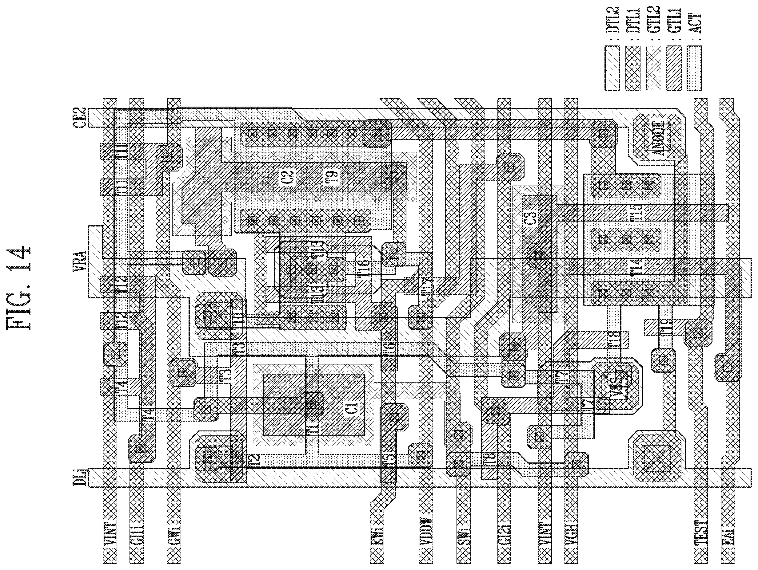 Patent US12367809 Figure 14 – Display device and tiled display device