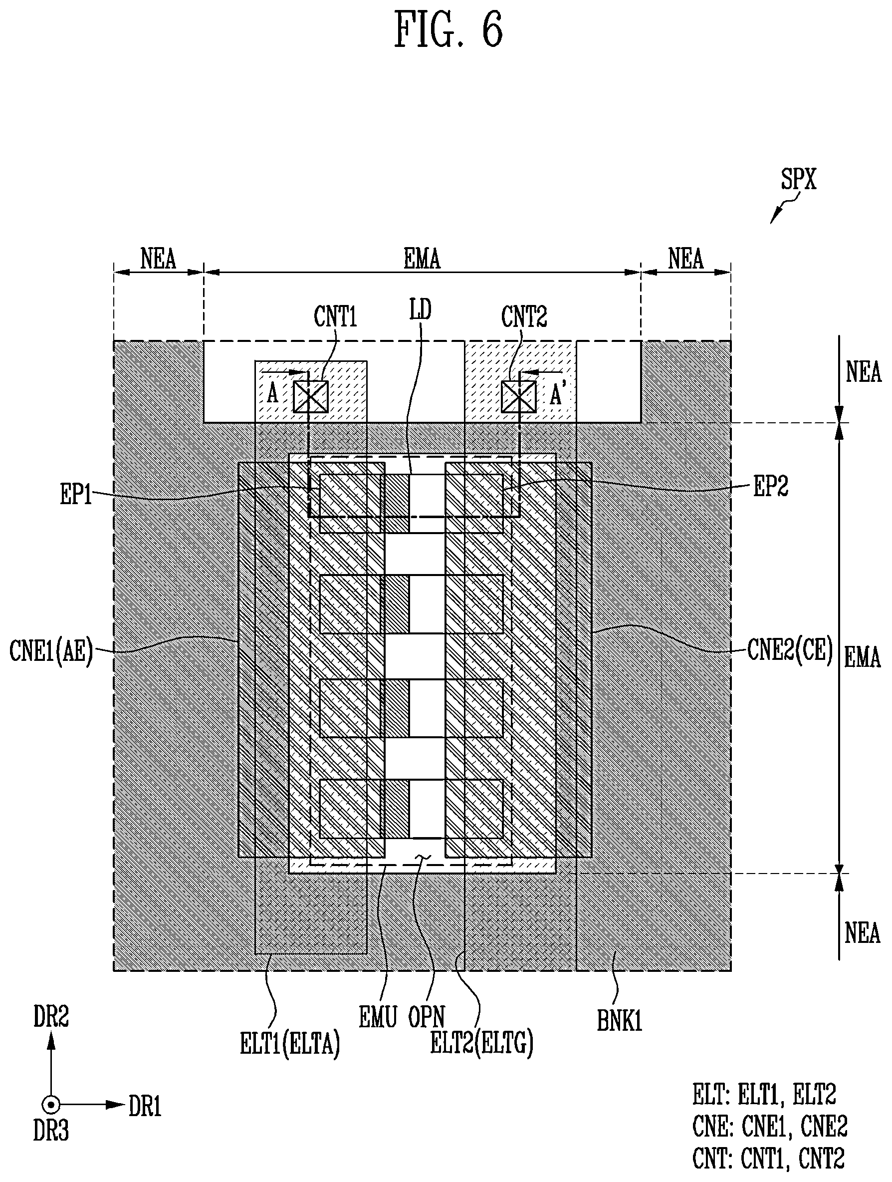 Patent US12367810 Figure 6 – Display device and manufacturing method for the same