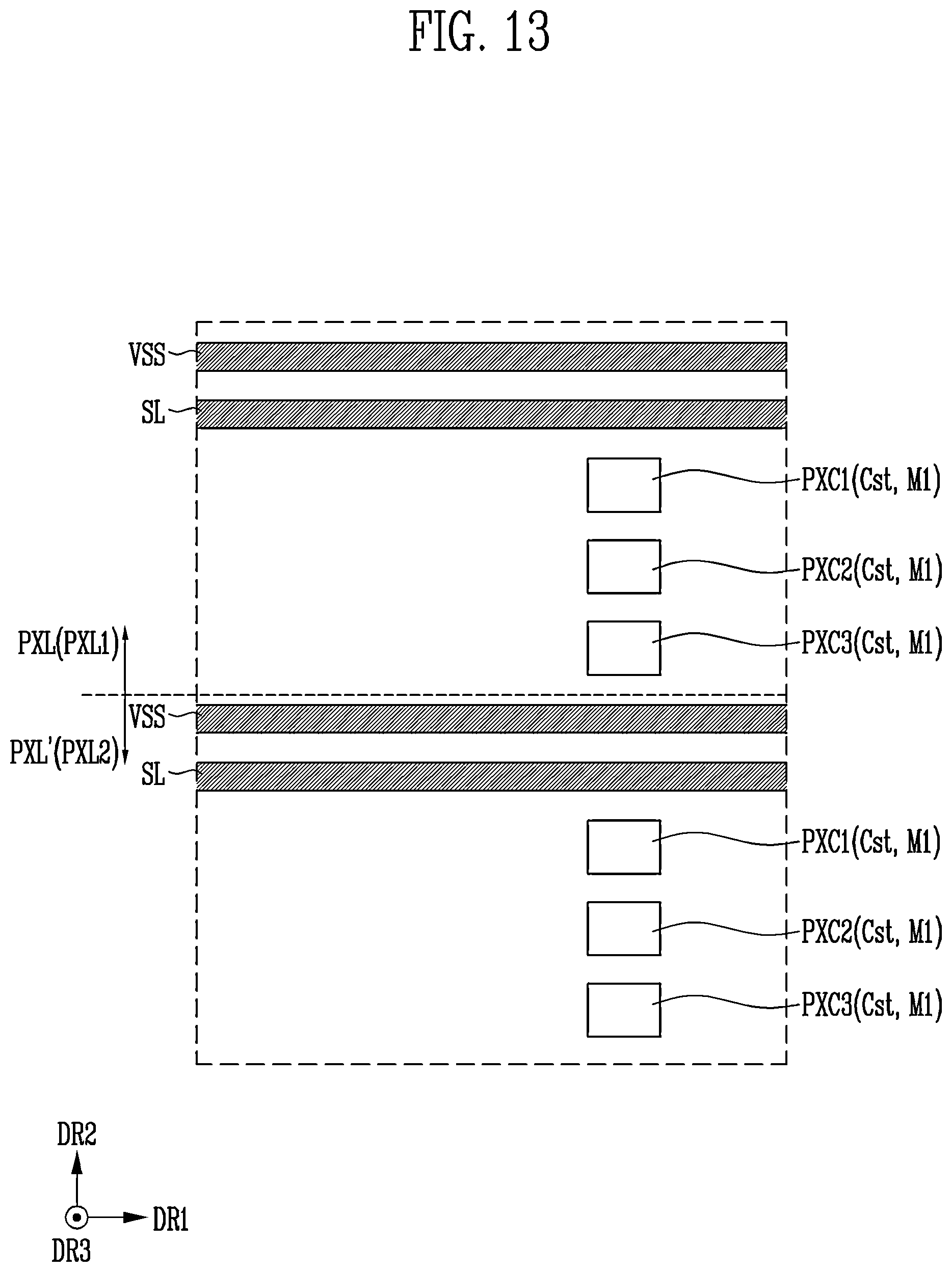 Patent US12367810 Figure 13 – Display device and manufacturing method for the same