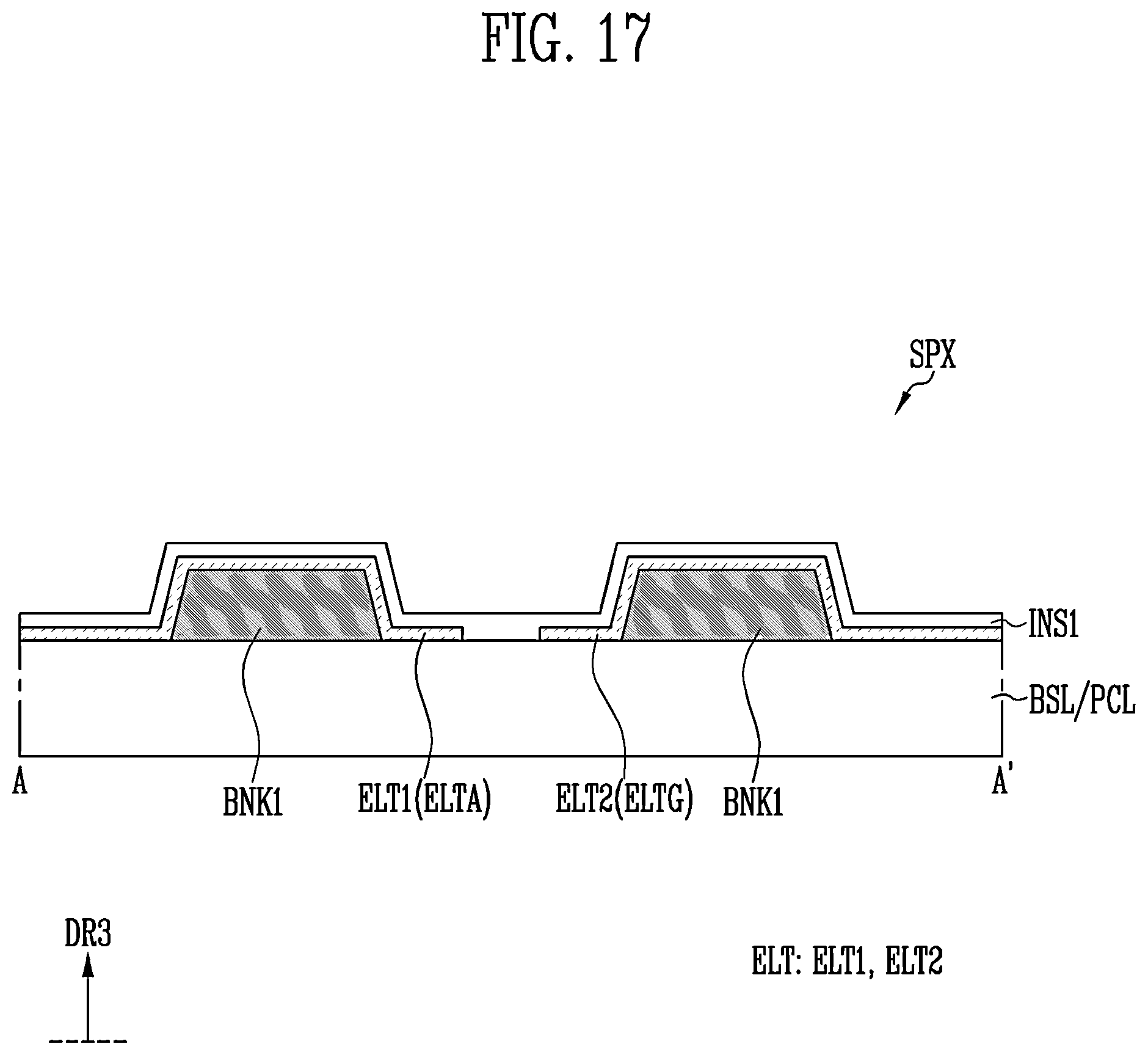 Patent US12367810 Figure 17 – Display device and manufacturing method for the same