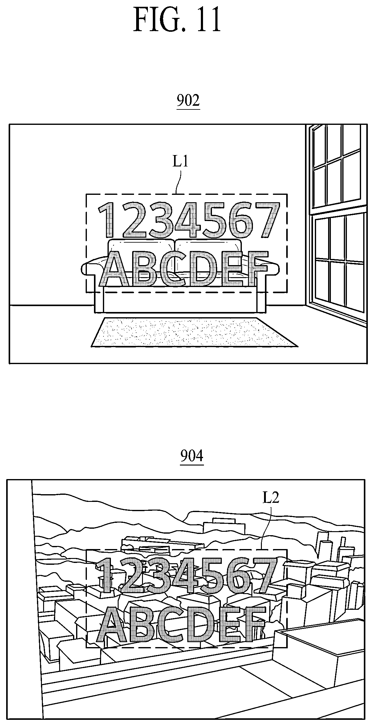 Patent US12367812 Figure 10 – Transparent display device and method for driving the same