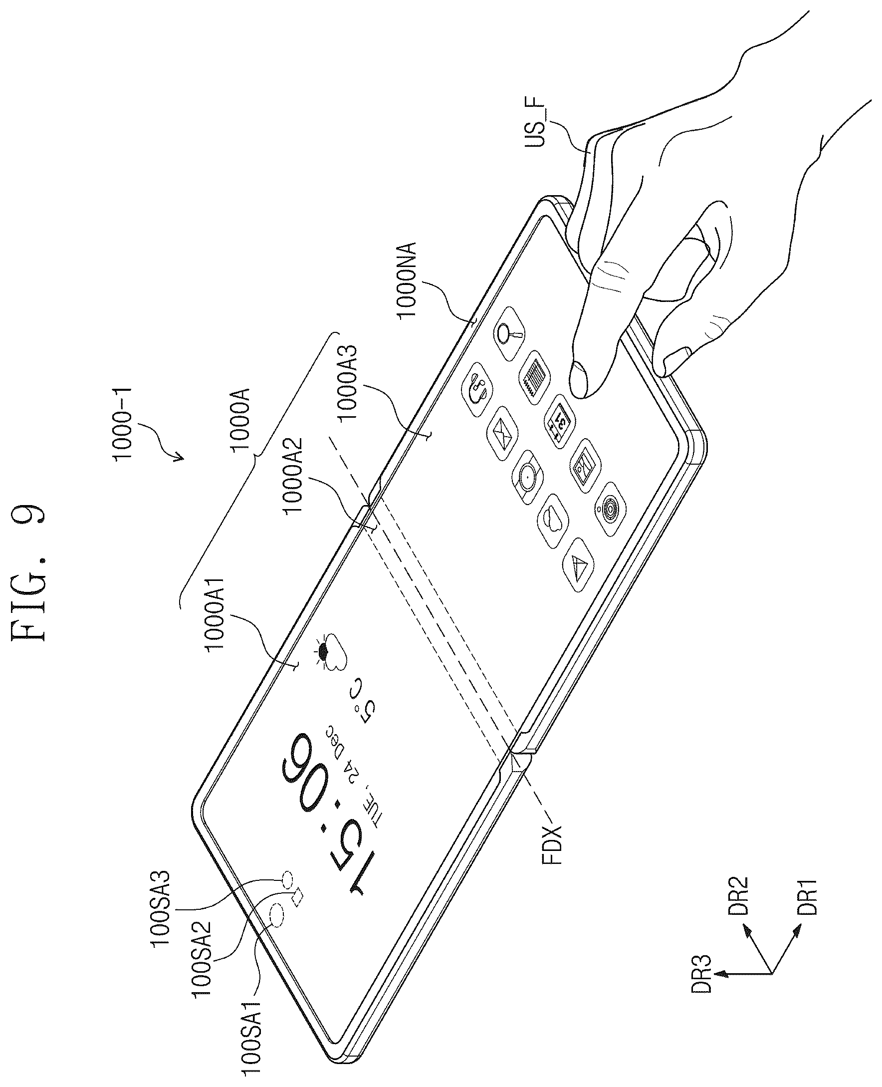 Patent US12367813 Figure 11 – Electronic device and method of driving electronic device