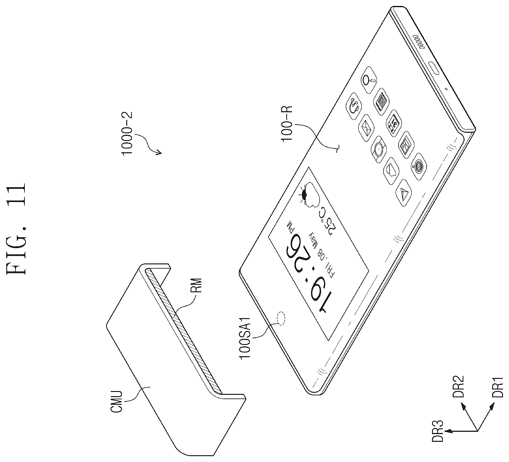 Patent US12367813 Figure 14 – Electronic device and method of driving electronic device