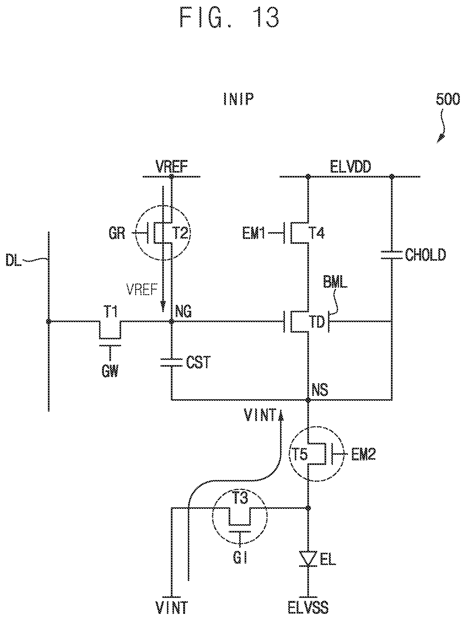 Patent US12367814 Figure 13 – Display device capable of adjusting at least one of reference voltage and initialization voltage according to brightness value