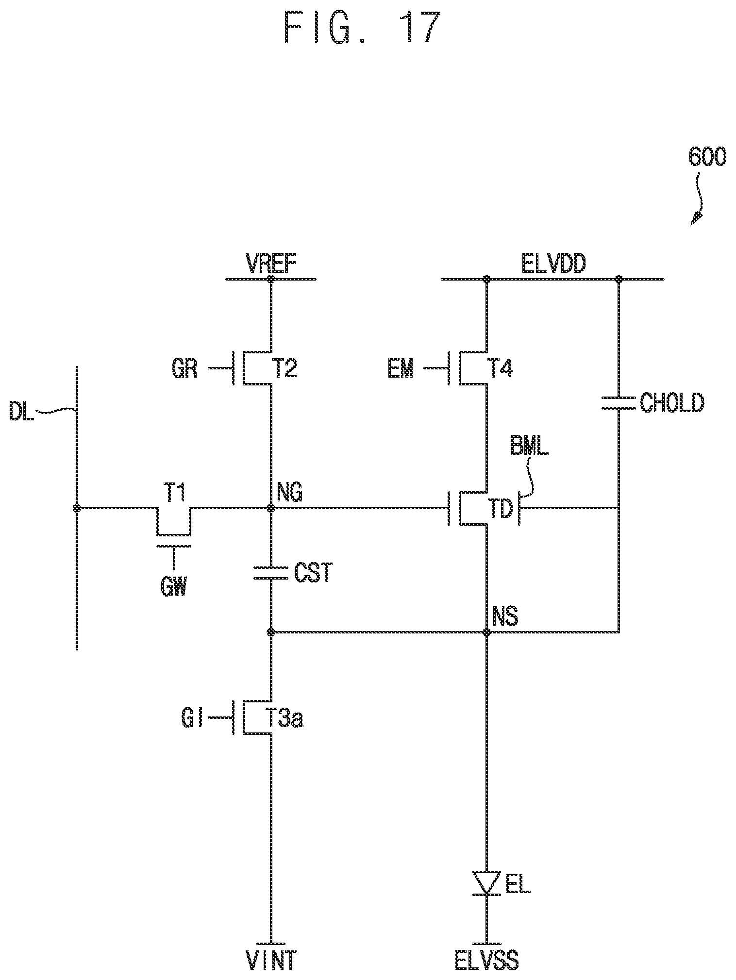 Patent US12367814 Figure 17 – Display device capable of adjusting at least one of reference voltage and initialization voltage according to brightness value