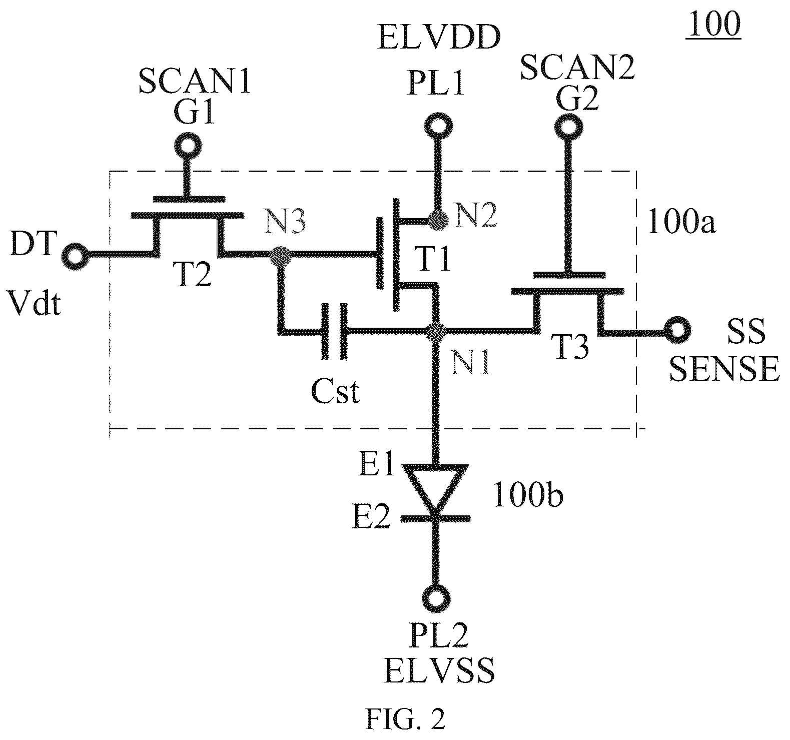 Patent US12367815 Figure 2 – Display substrate and display device