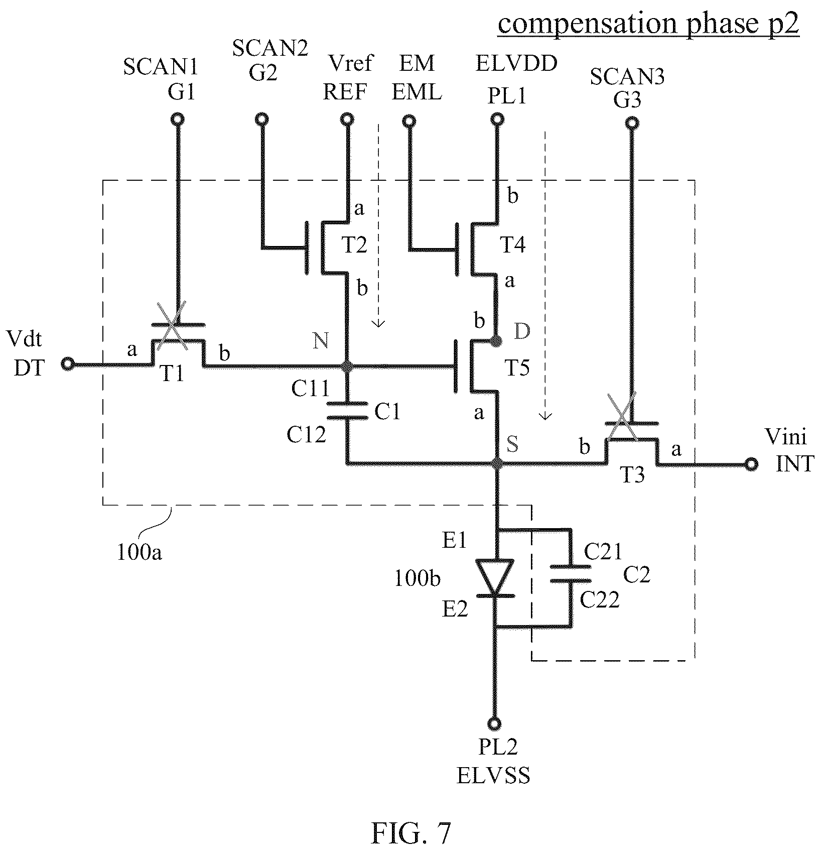 Patent US12367815 Figure 7 – Display substrate and display device