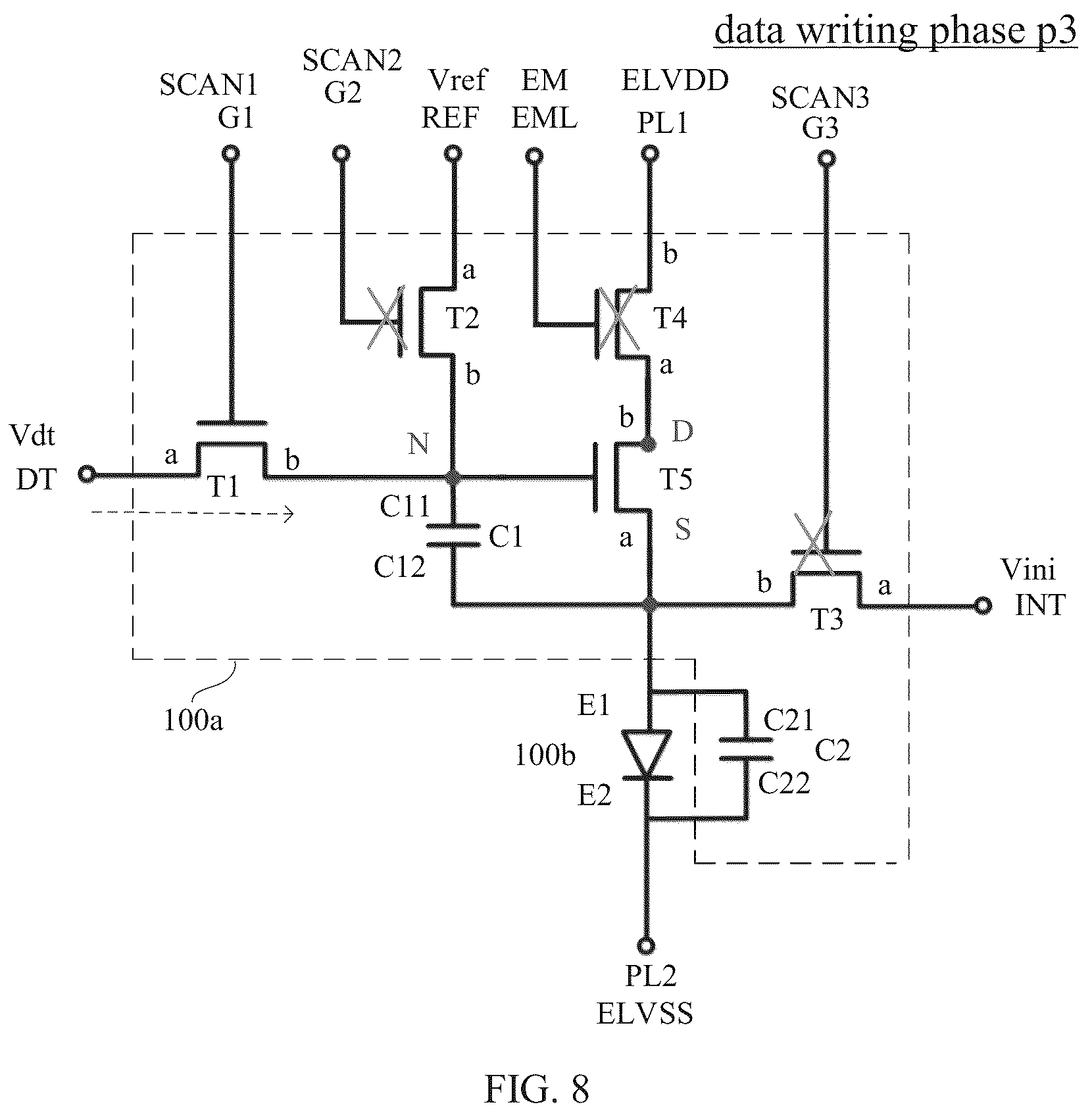 Patent US12367815 Figure 8 – Display substrate and display device