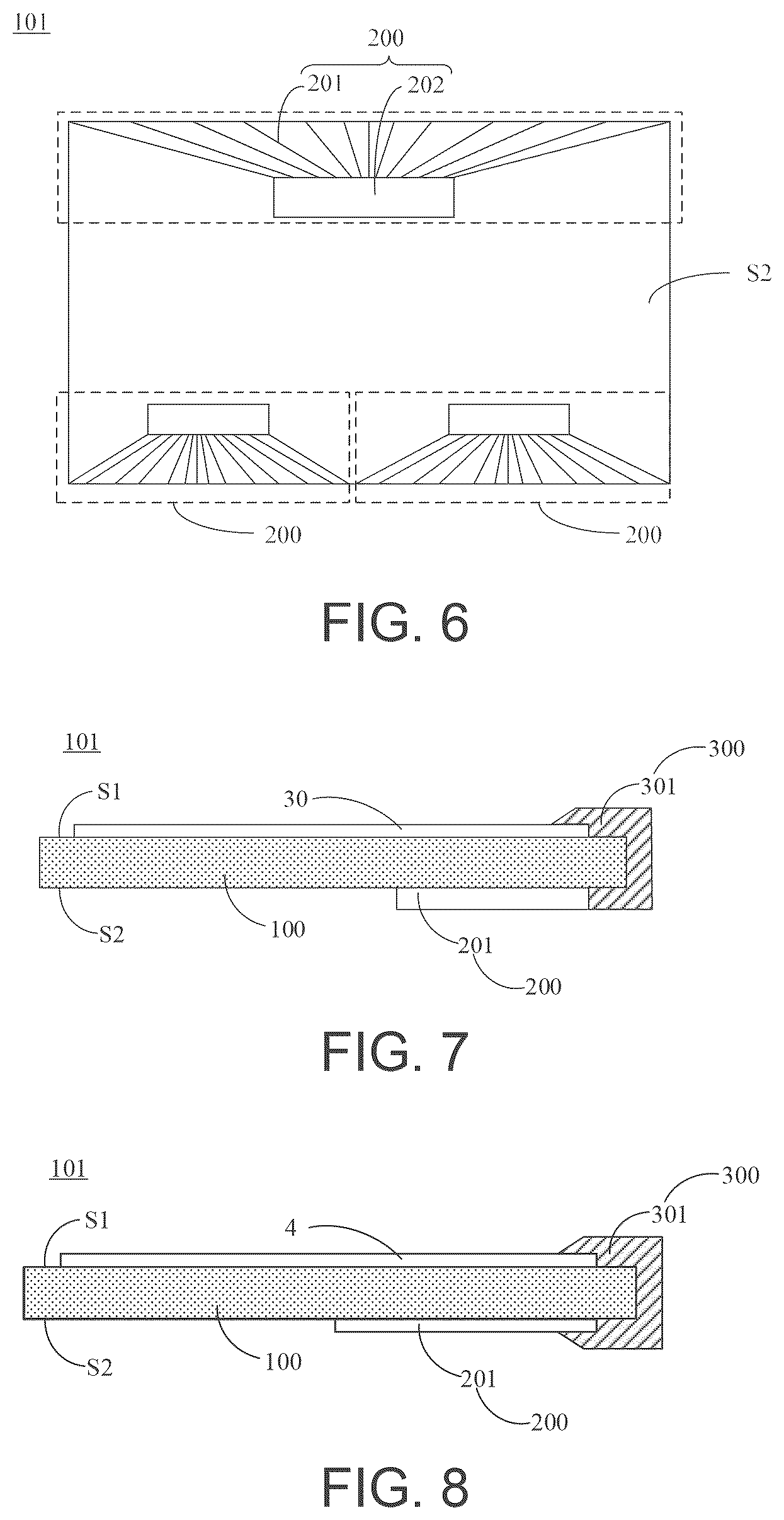 Patent US12367817 Figure 5 – Array substrate, display panel, spliced display panel and display driving method
