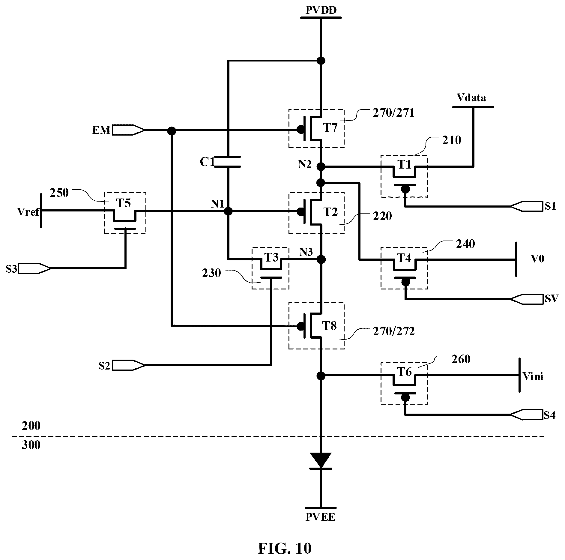 Patent US12367818 Figure 7 – Display panel and display device