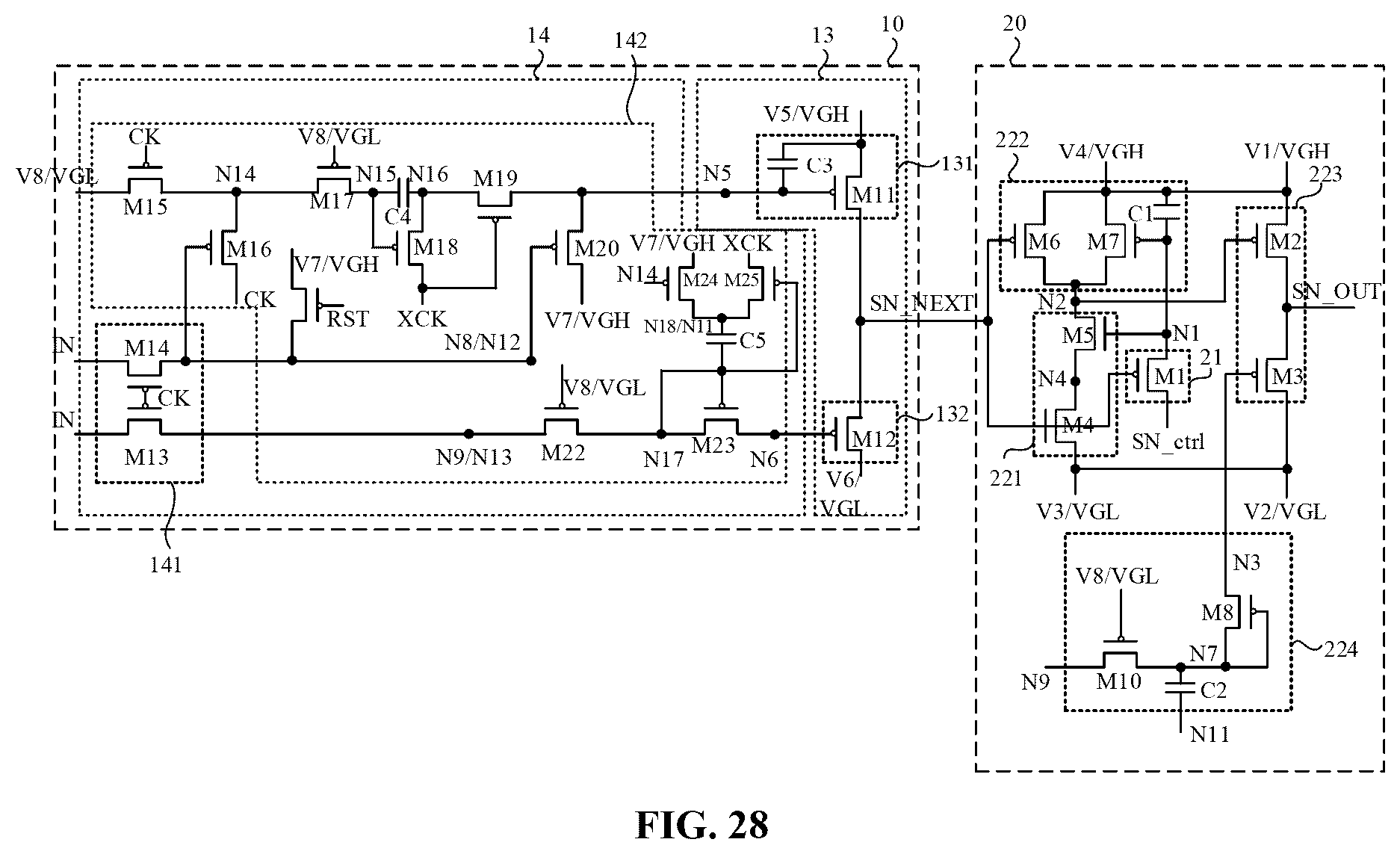 Patent US12367818 Figure 19 – Display panel and display device