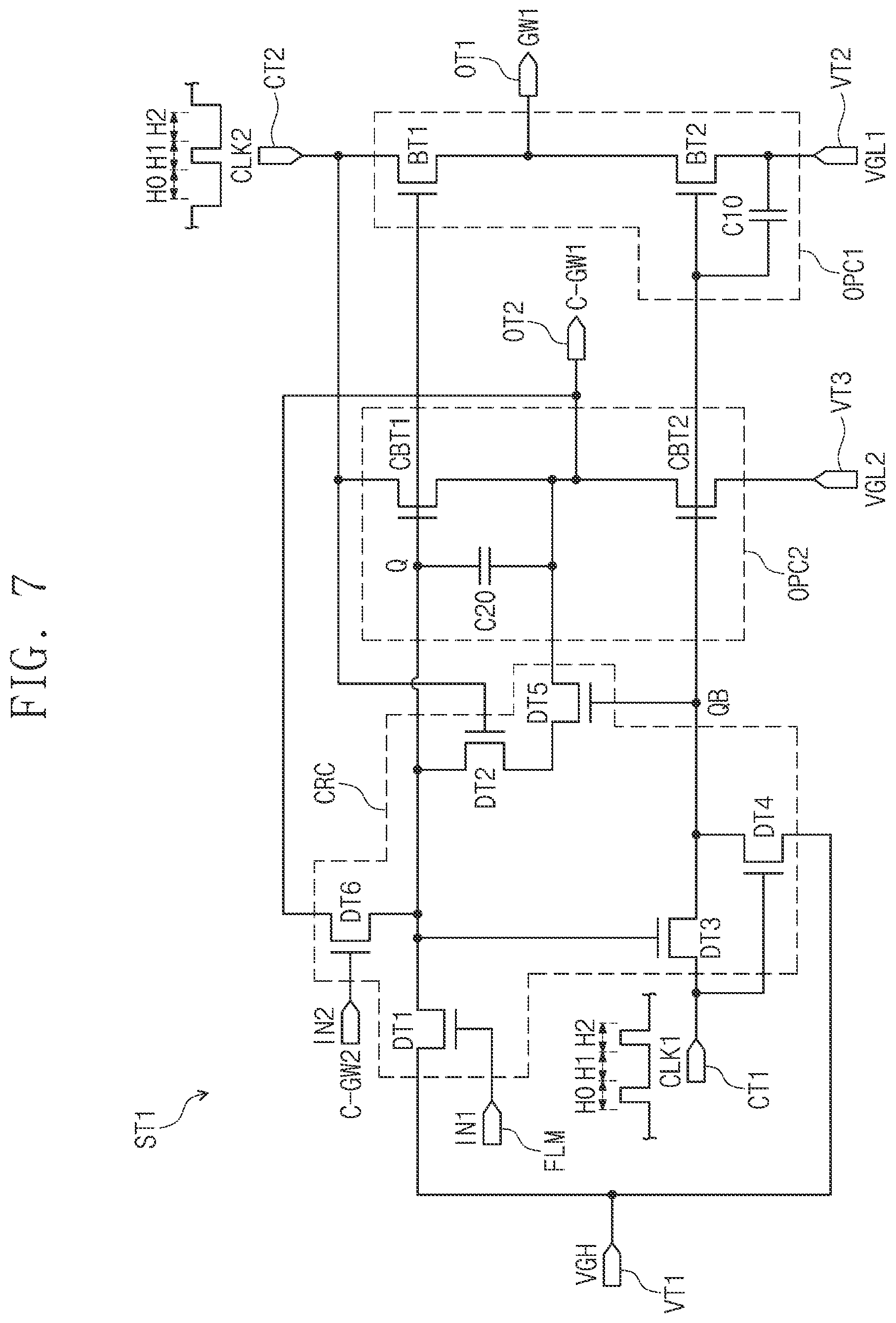 Patent US12367822 Figure 8 – Display device