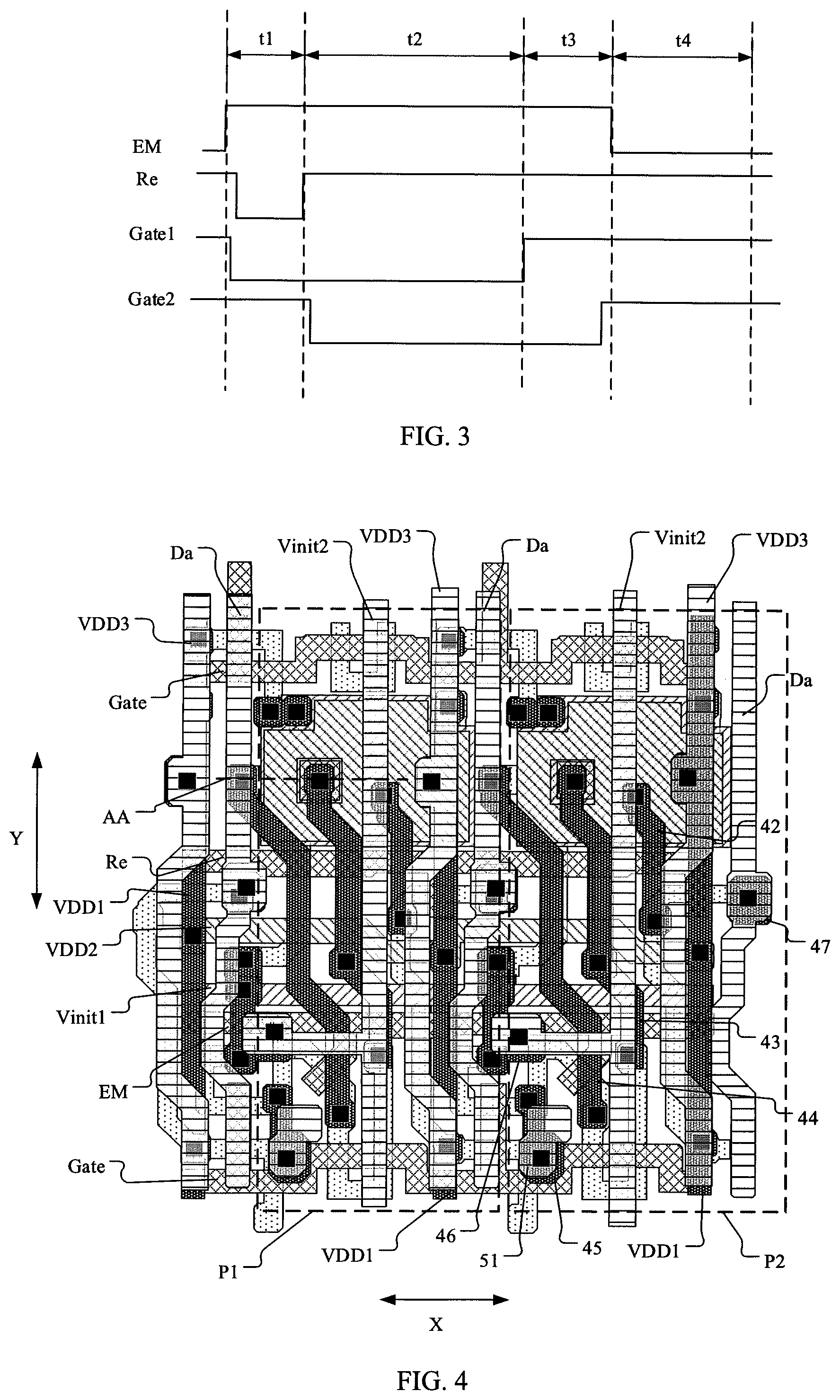 Patent US12367825 Figure 2 – Display panel and display device