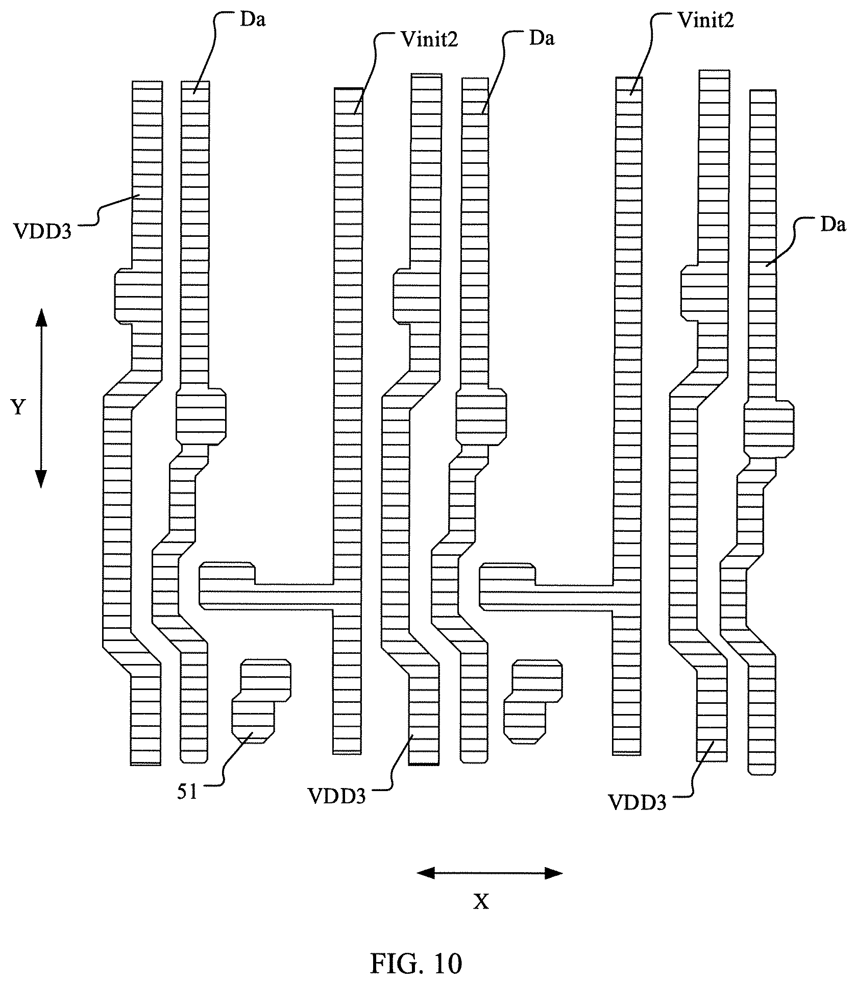 Patent US12367825 Figure 6 – Display panel and display device