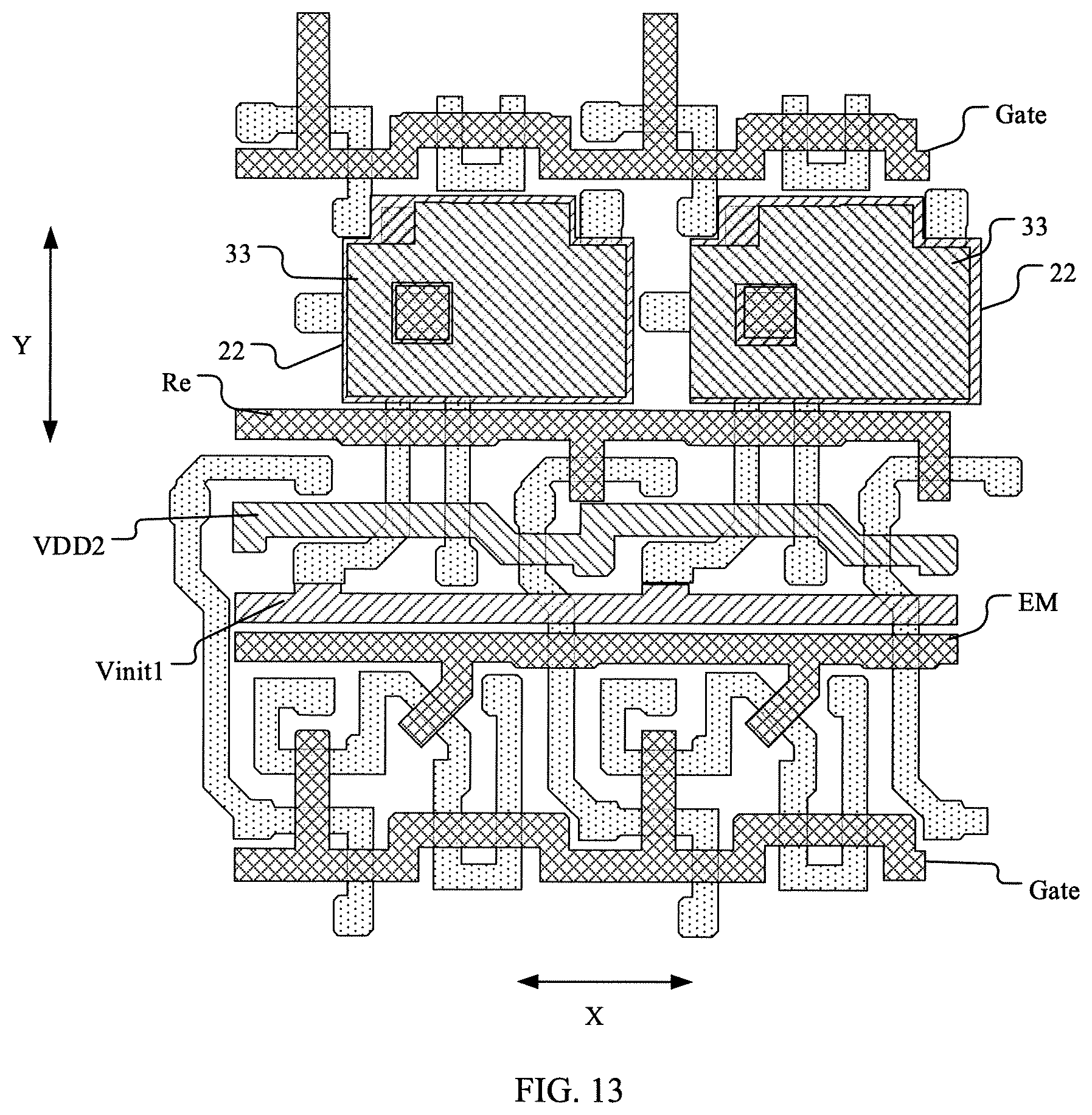 Patent US12367825 Figure 9 – Display panel and display device