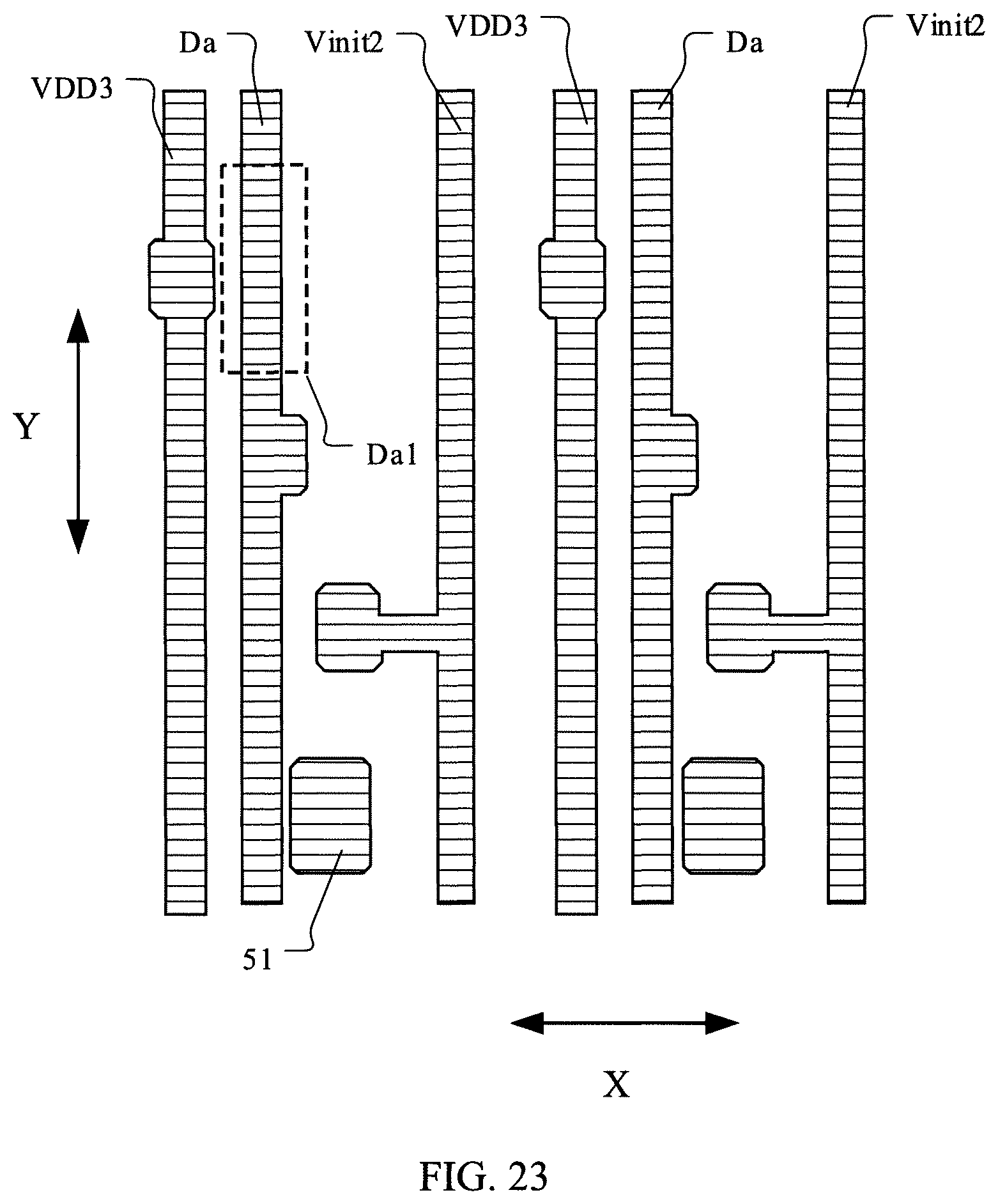 Patent US12367825 Figure 16 – Display panel and display device