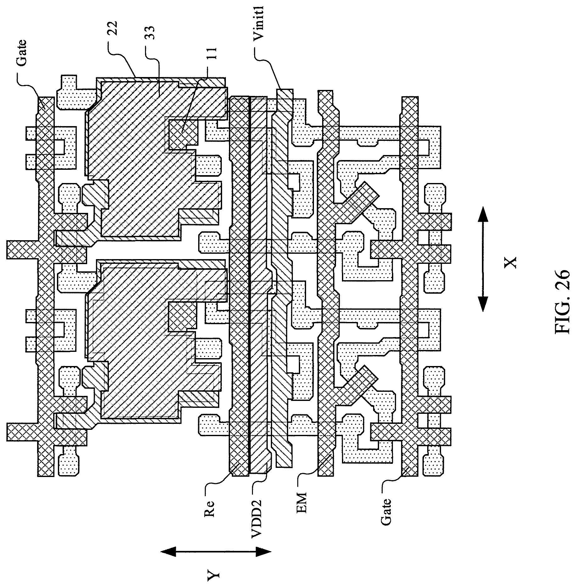 Patent US12367825 Figure 19 – Display panel and display device