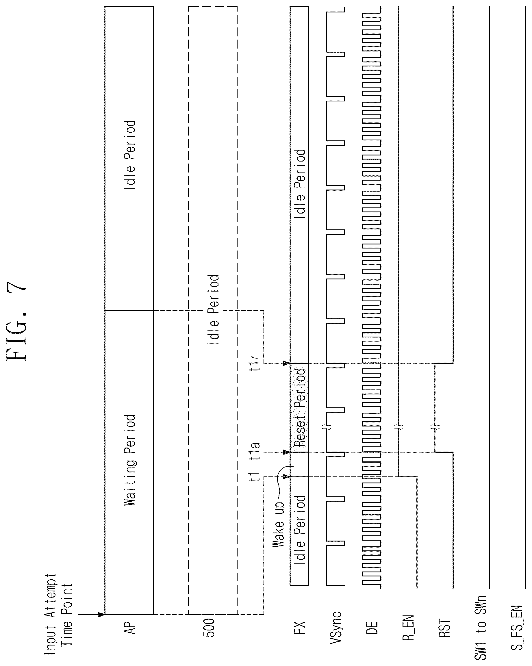 Patent US12367827 Figure 7 – Display device and method for driving the same