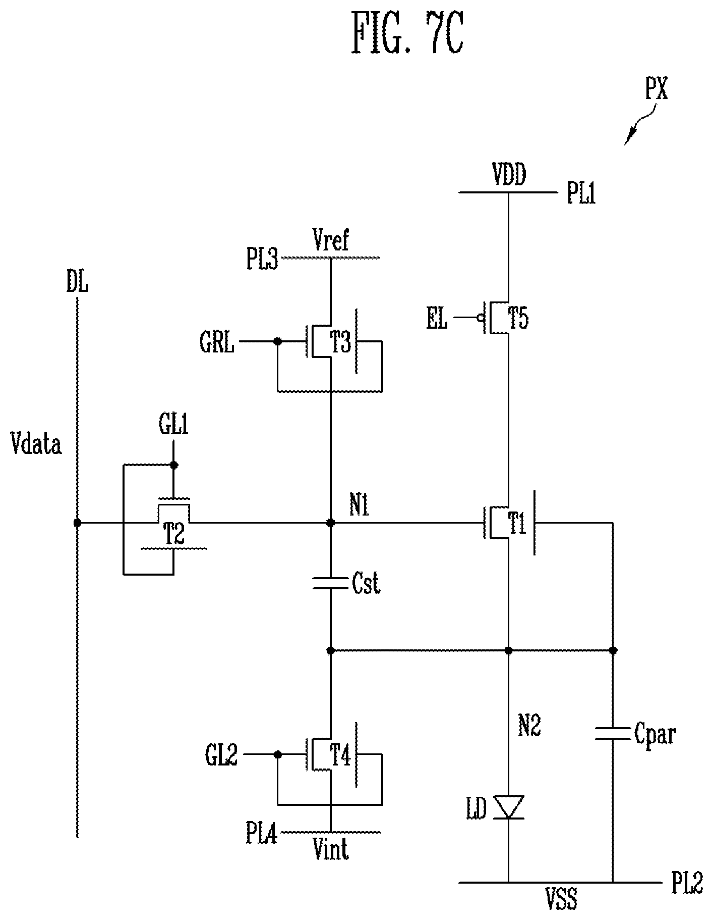 Patent US12367828 Figure 11 – Pixel circuit and display device including the same