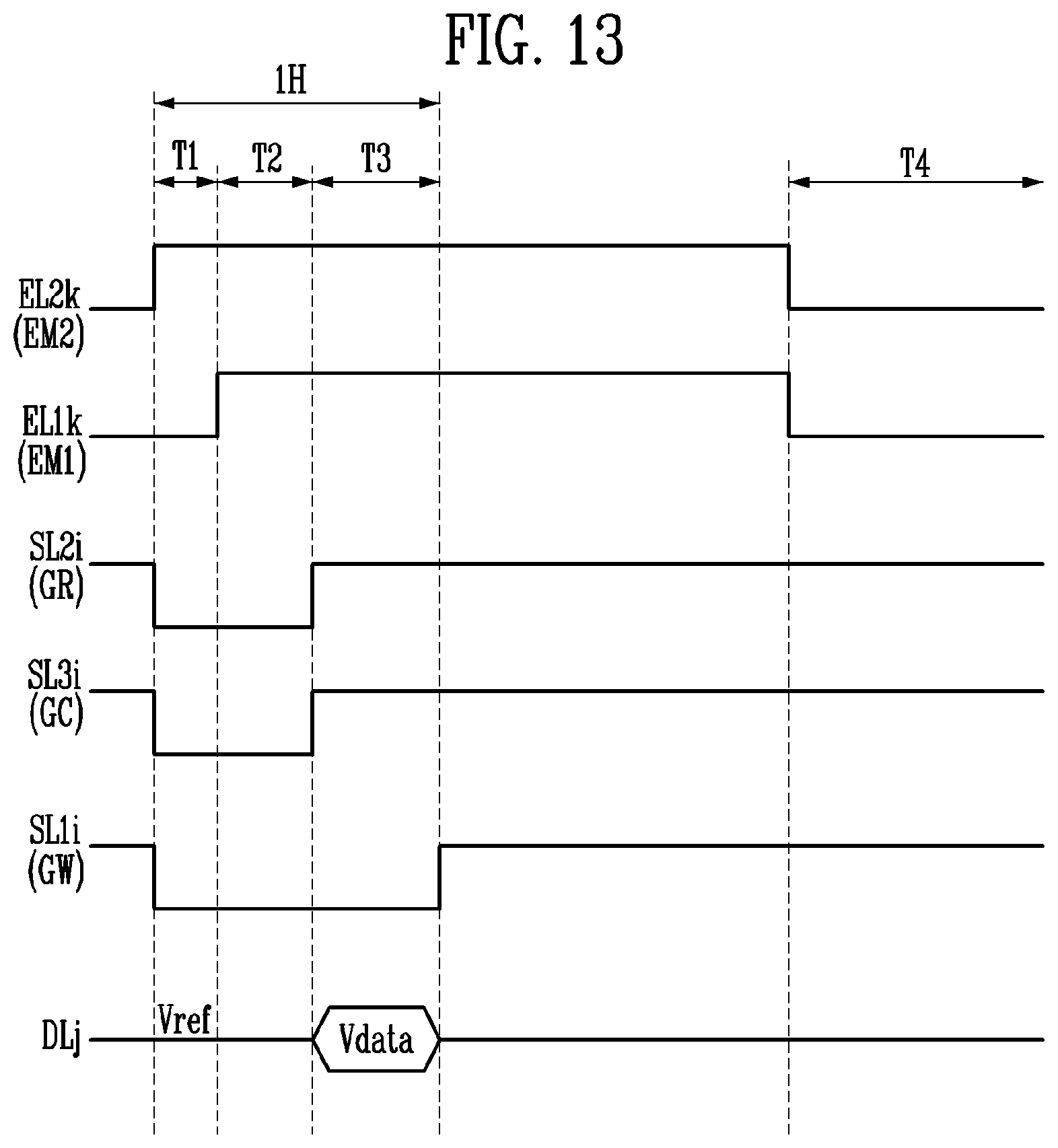 Patent US12367829 Figure 16 – Pixel capable of compensating for threshold voltage of driving transistor and display device including the same