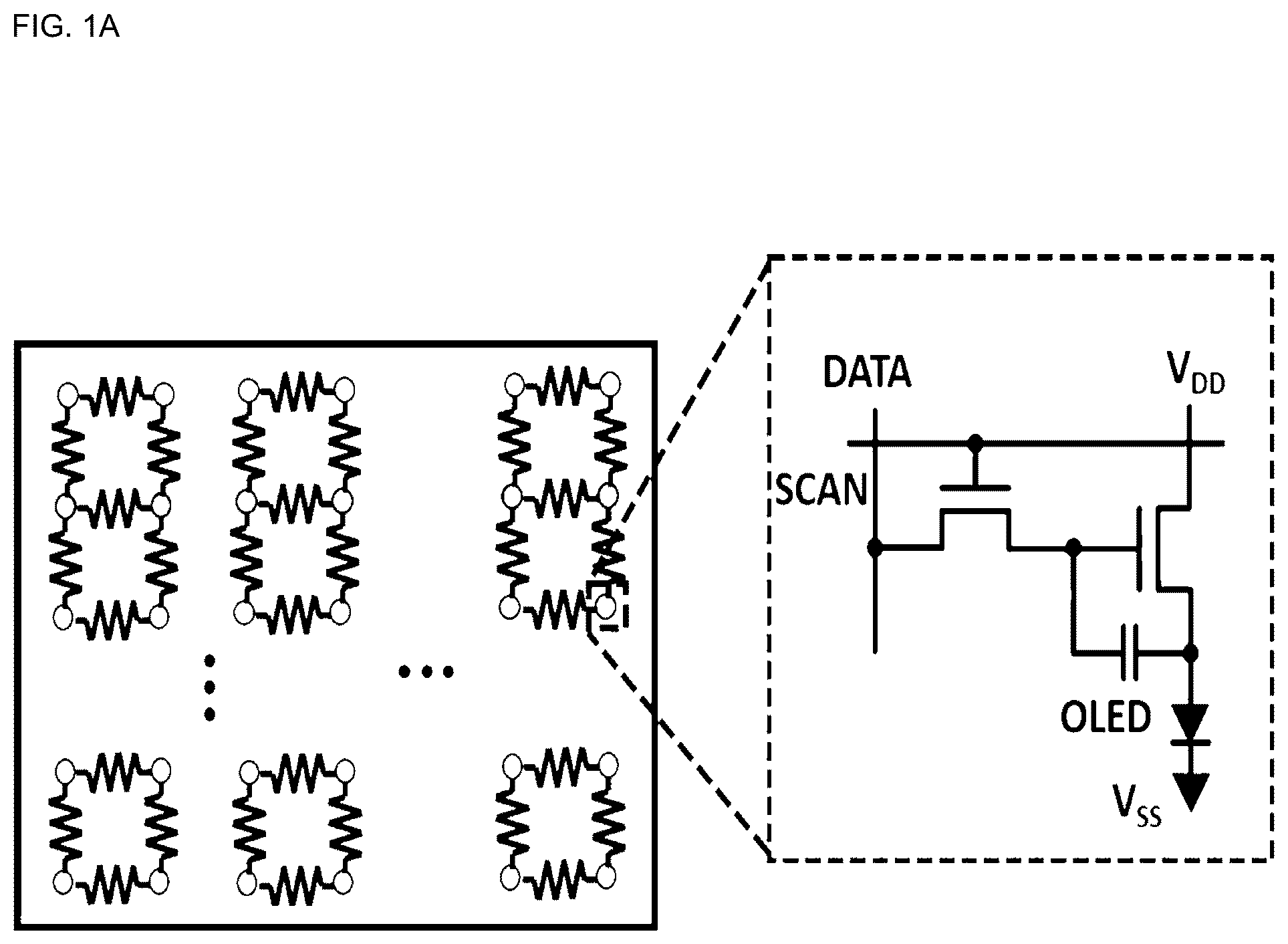 Patent US12367830 — Compensation pixel circuit of active matrix organic light-emitting diode — Figure 1