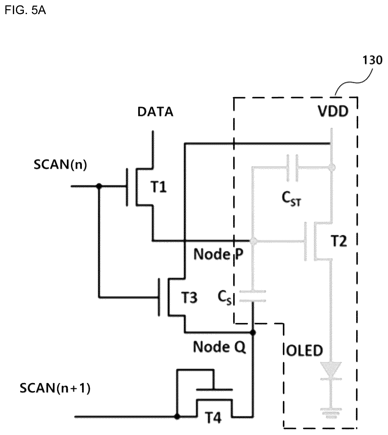Patent US12367830 Figure 9 – Compensation pixel circuit of active matrix organic light-emitting diode