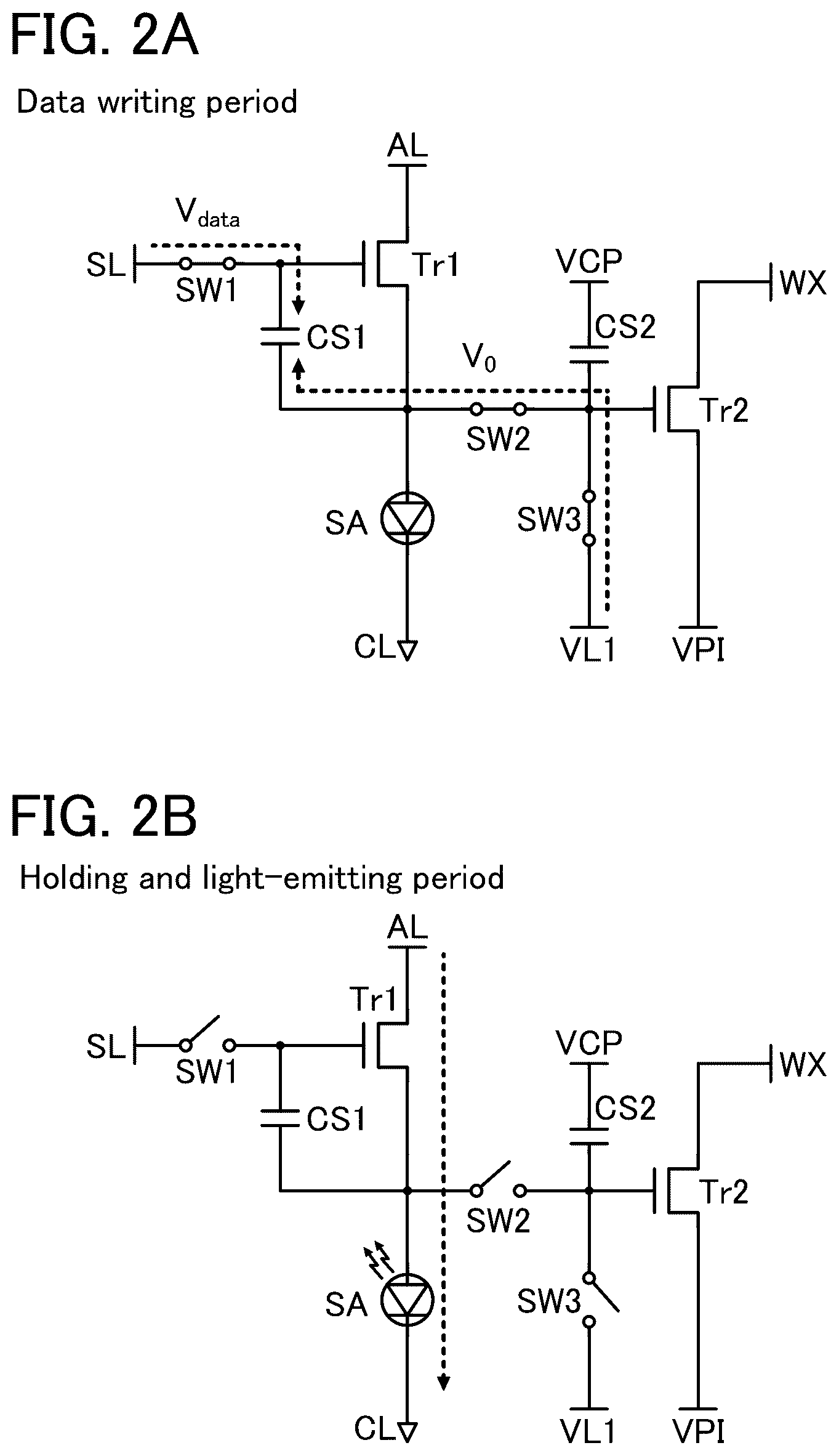 Patent US12367832 Figure 2 – Display device, display module, and electronic device