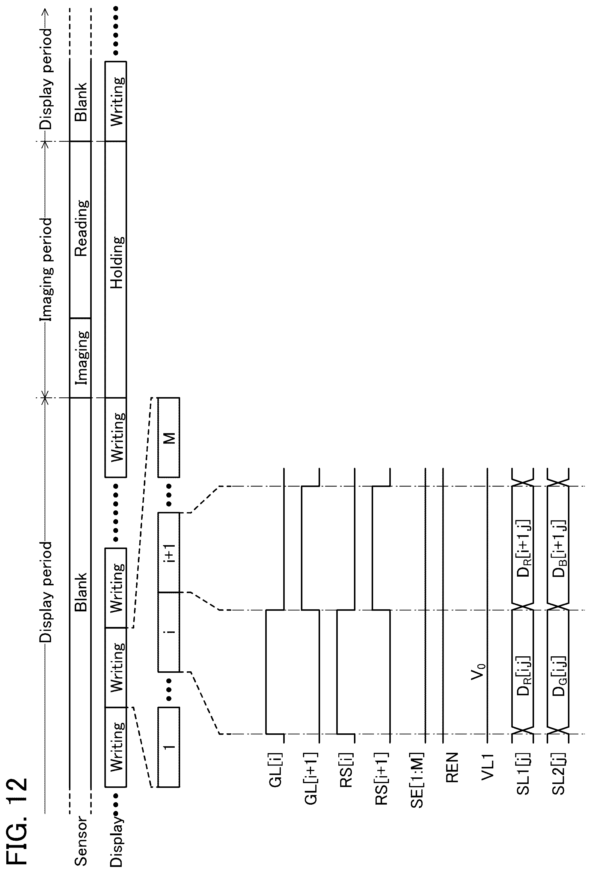 Patent US12367832 Figure 12 – Display device, display module, and electronic device