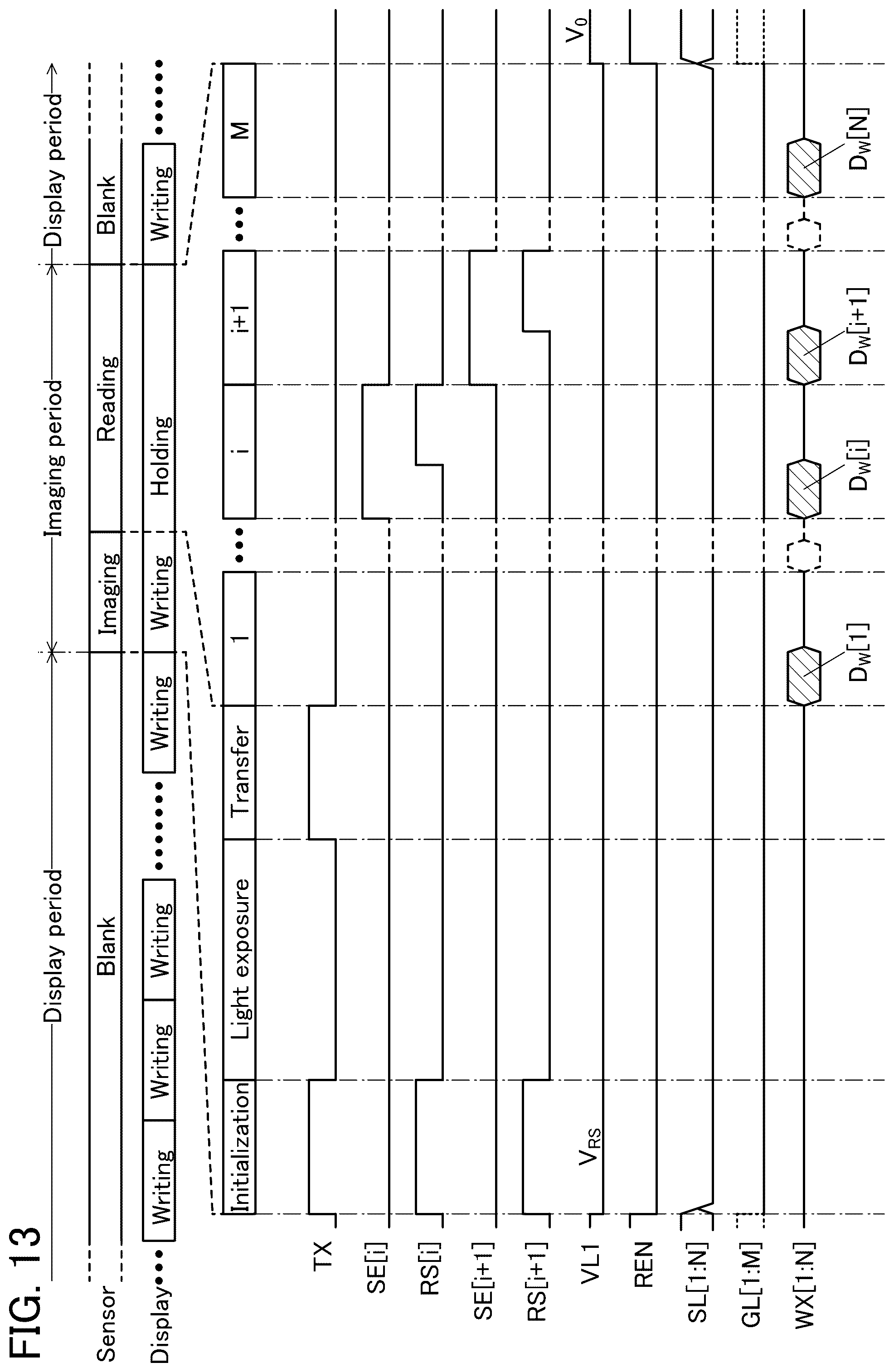 Patent US12367832 Figure 13 – Display device, display module, and electronic device
