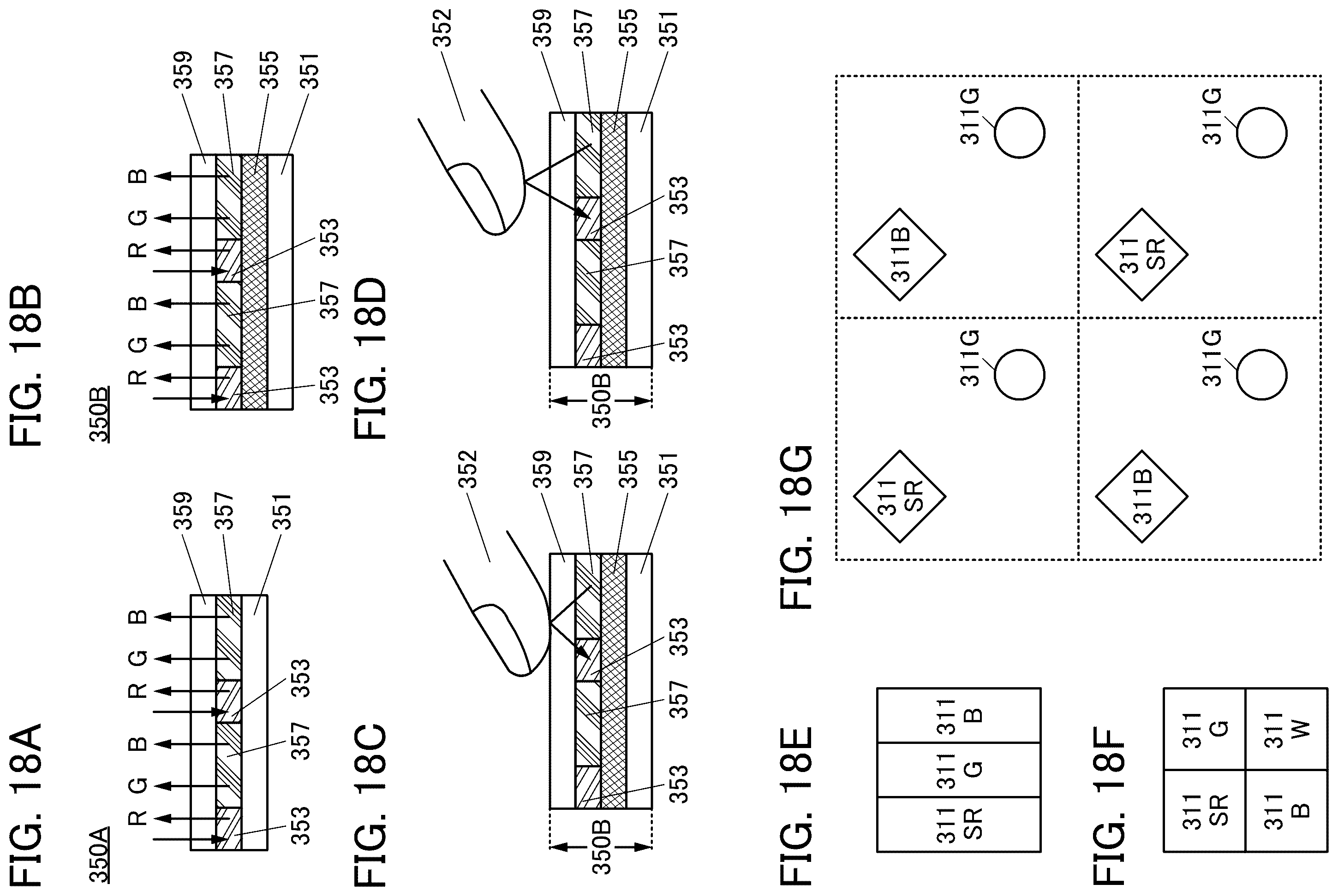 Patent US12367832 Figure 18 – Display device, display module, and electronic device