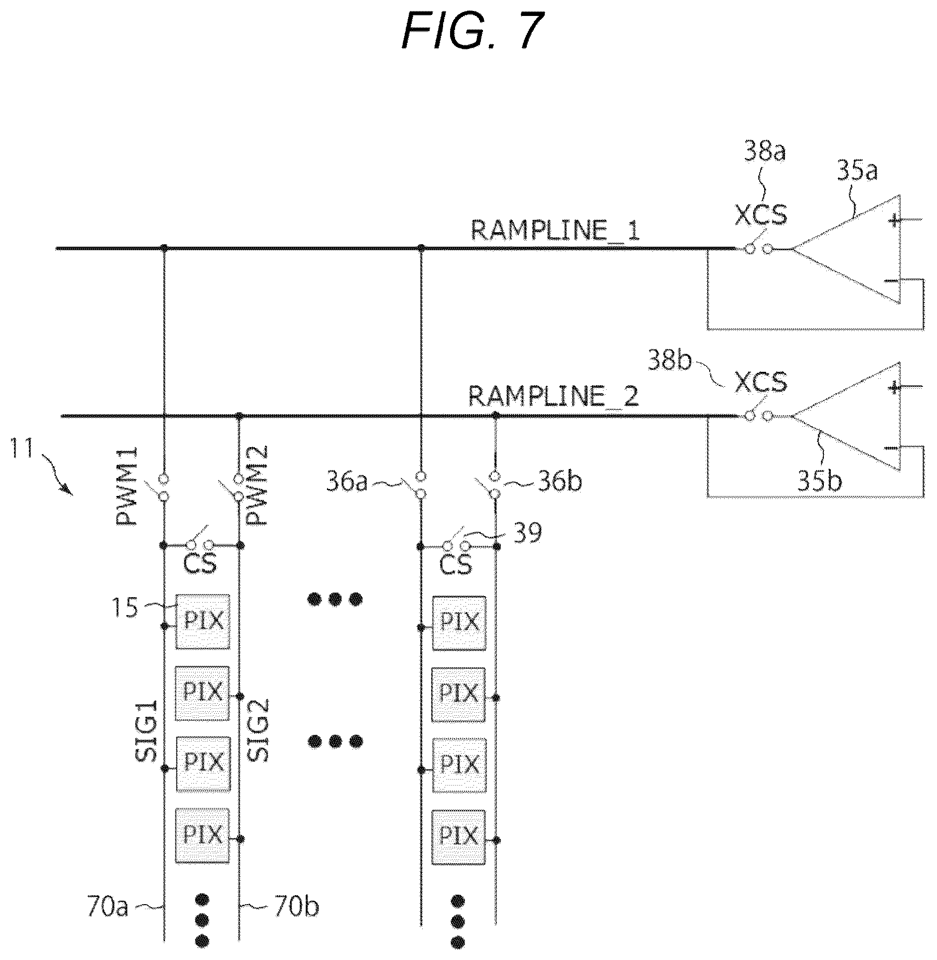 Patent US12367834 Figure 7 – Display device