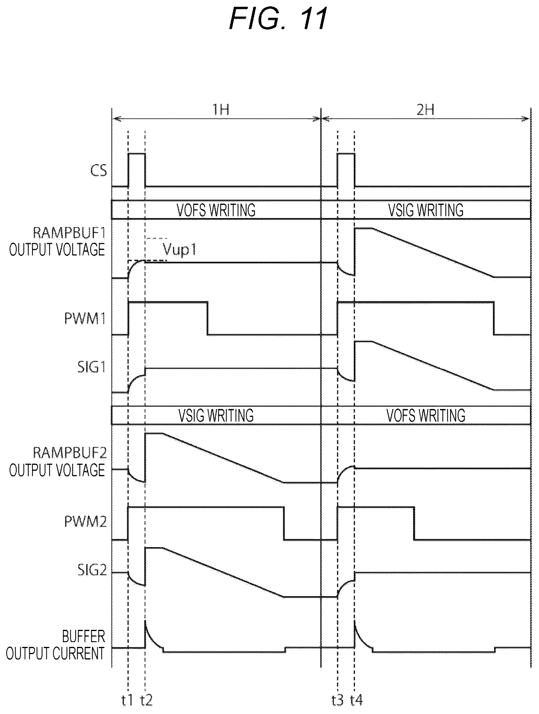 Patent US12367834 Figure 11 – Display device