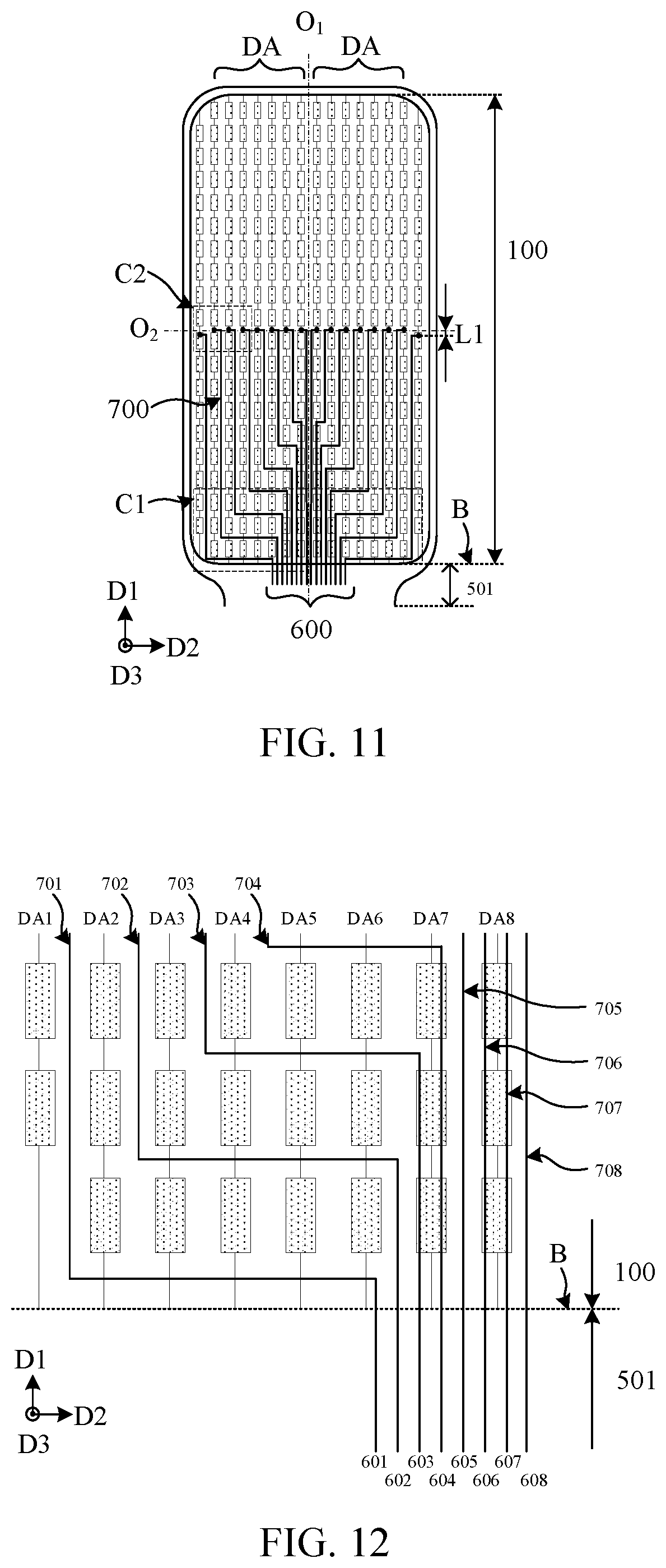 Patent US12367835 Figure 6 – Display substrate, preparation method thereof, and display device