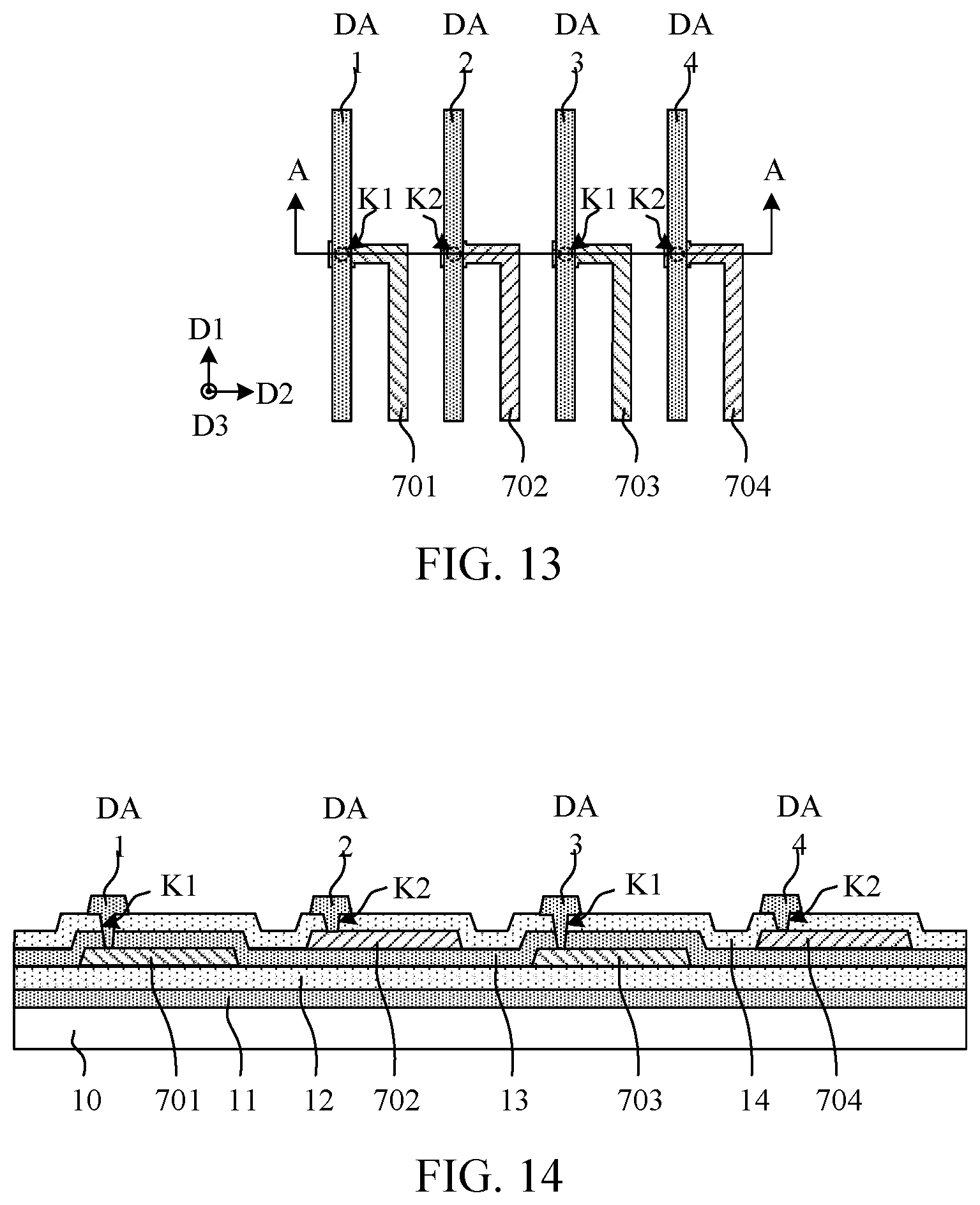Patent US12367835 Figure 7 – Display substrate, preparation method thereof, and display device