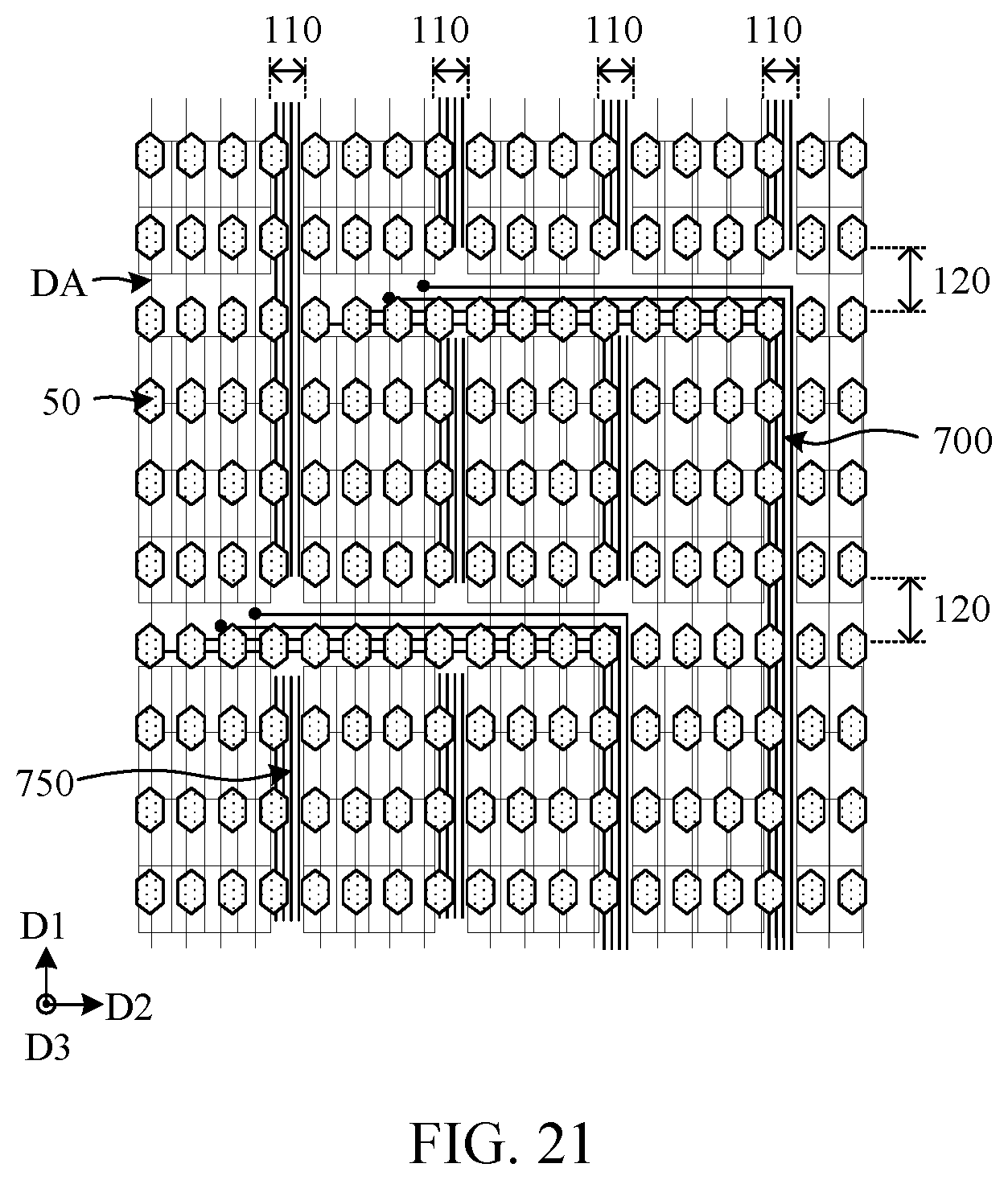 Patent US12367835 Figure 11 – Display substrate, preparation method thereof, and display device