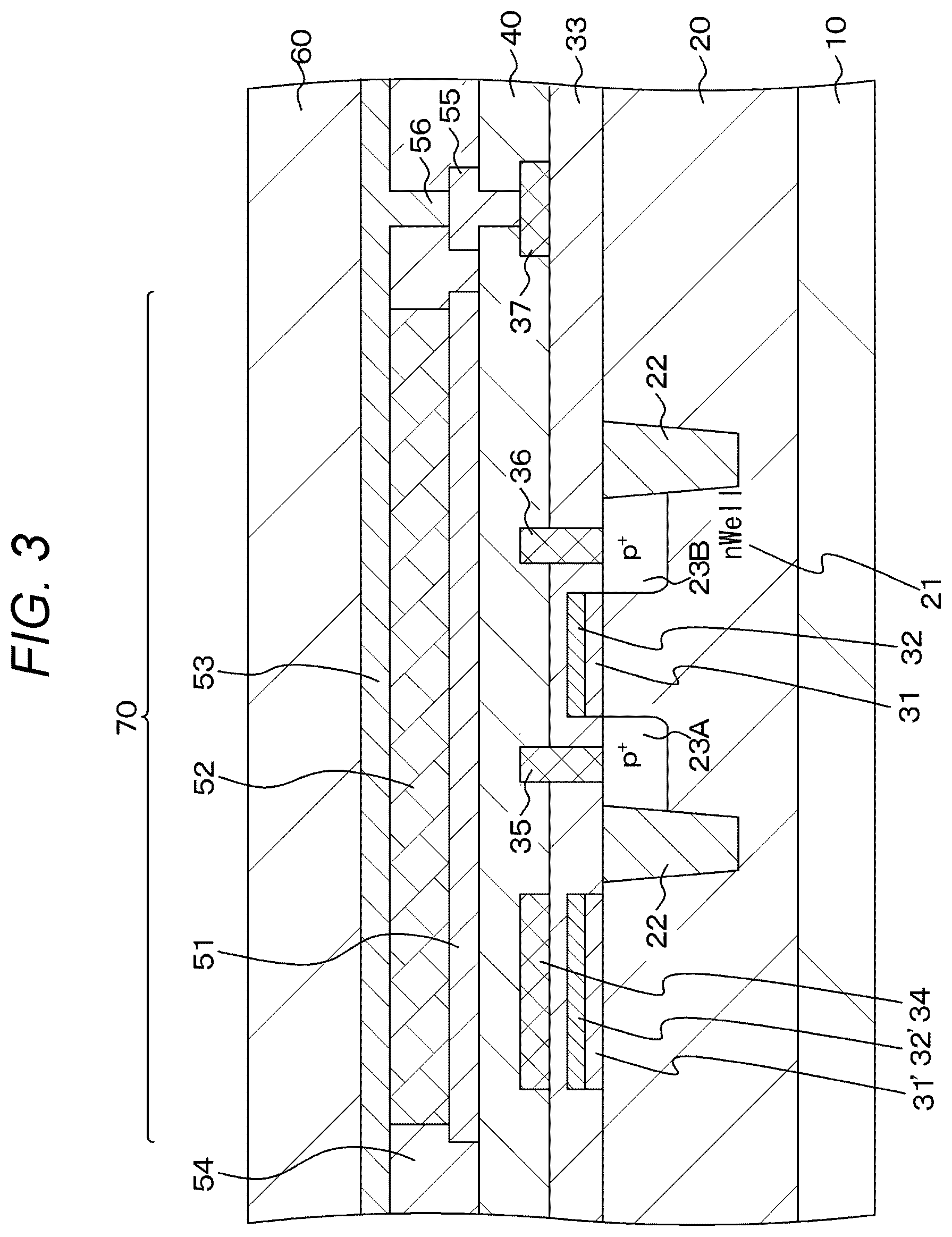 Patent US12367837 Figure 3 – Display element, display device, and electronic device