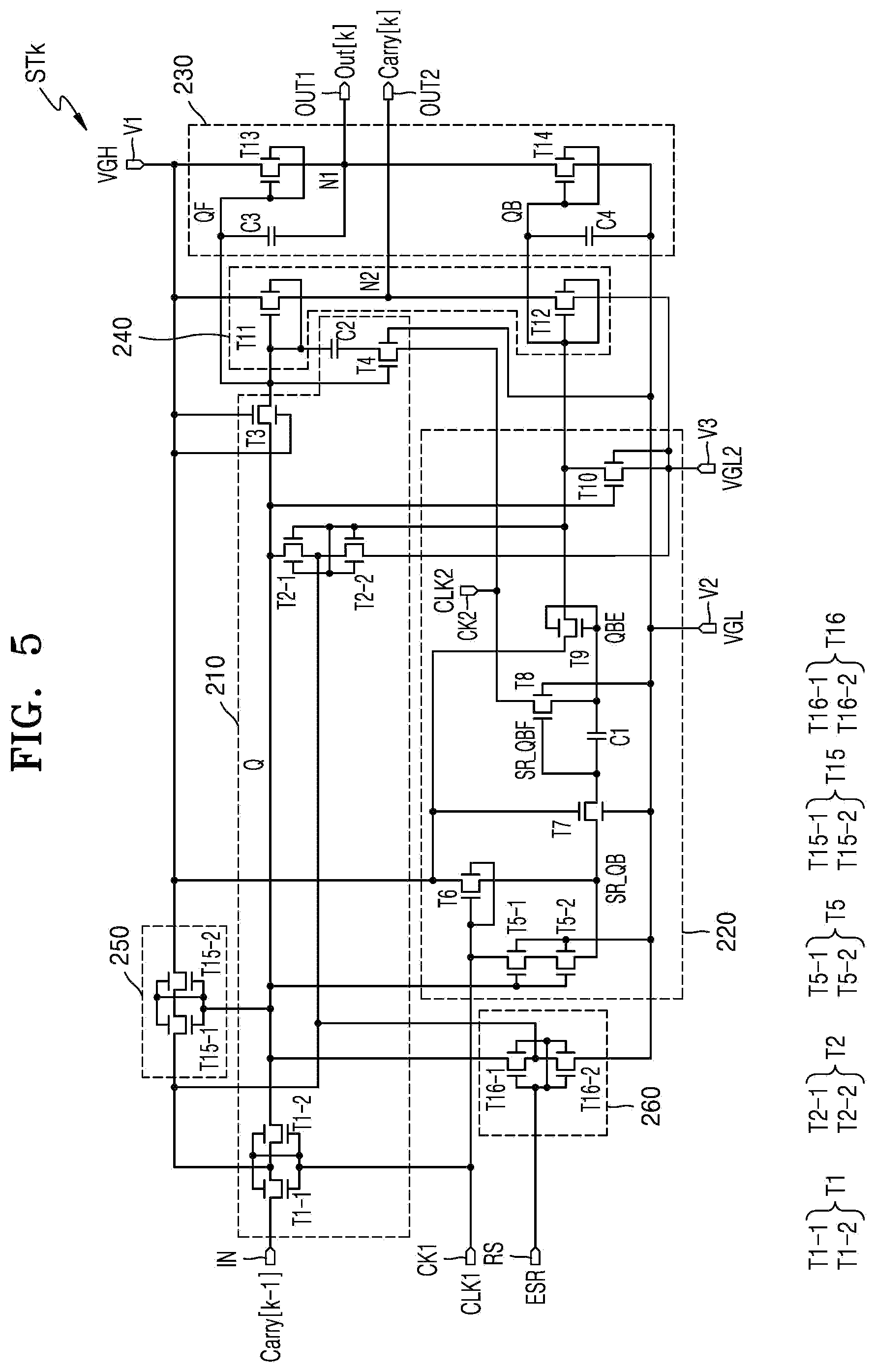 Patent US12367838 Figure 5 – Gate driver