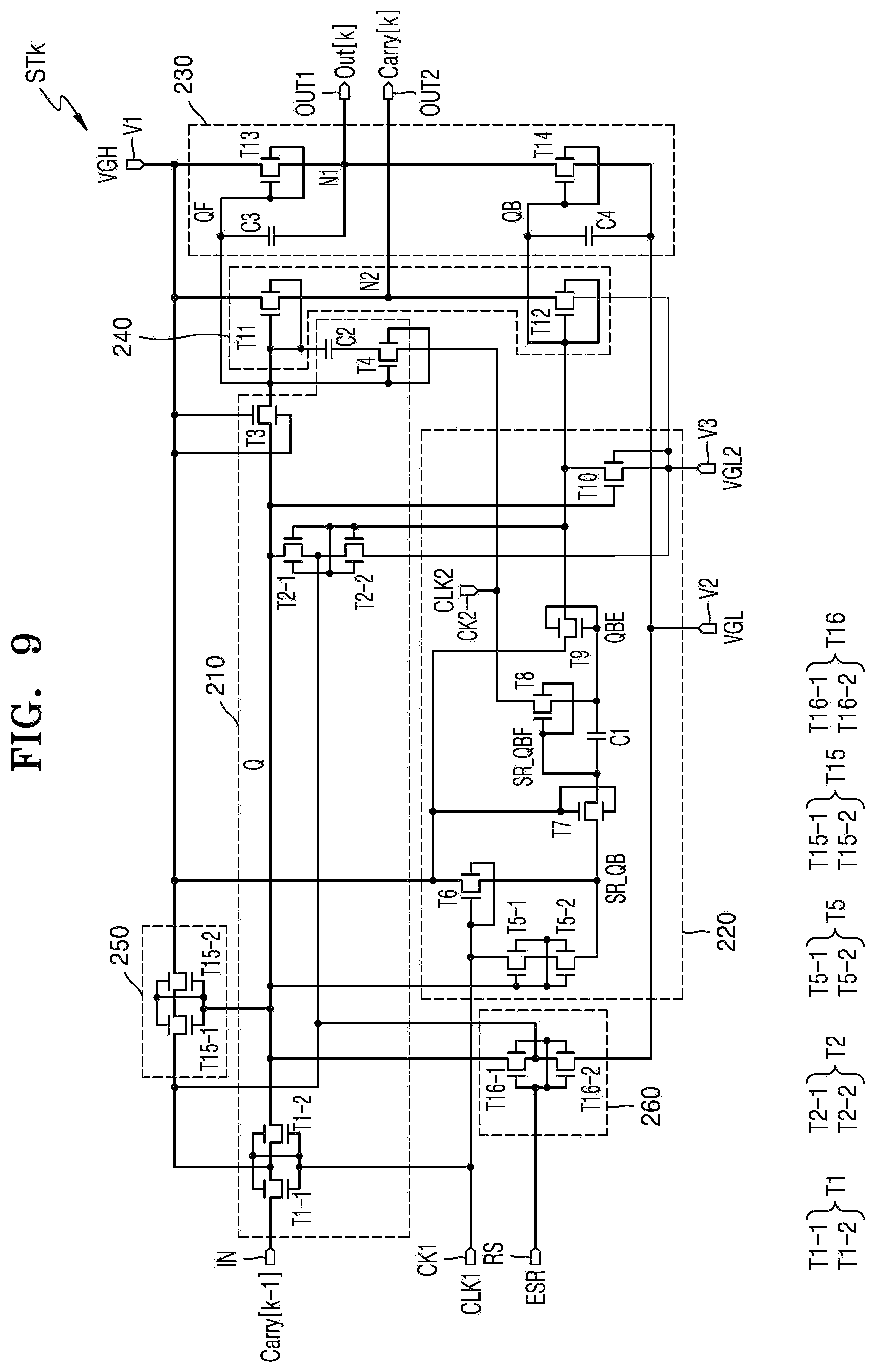 Patent US12367838 Figure 9 – Gate driver