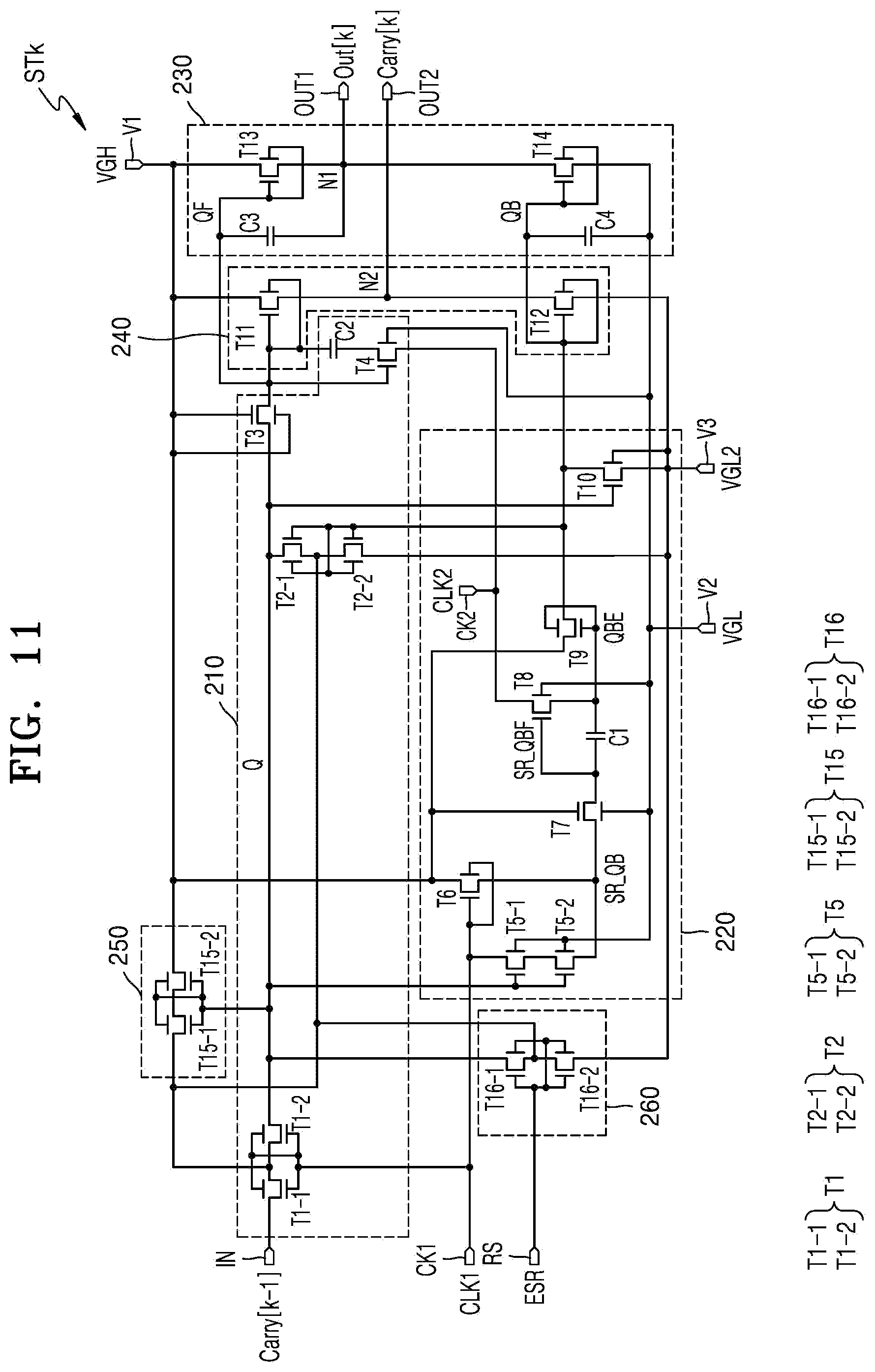 Patent US12367838 Figure 11 – Gate driver