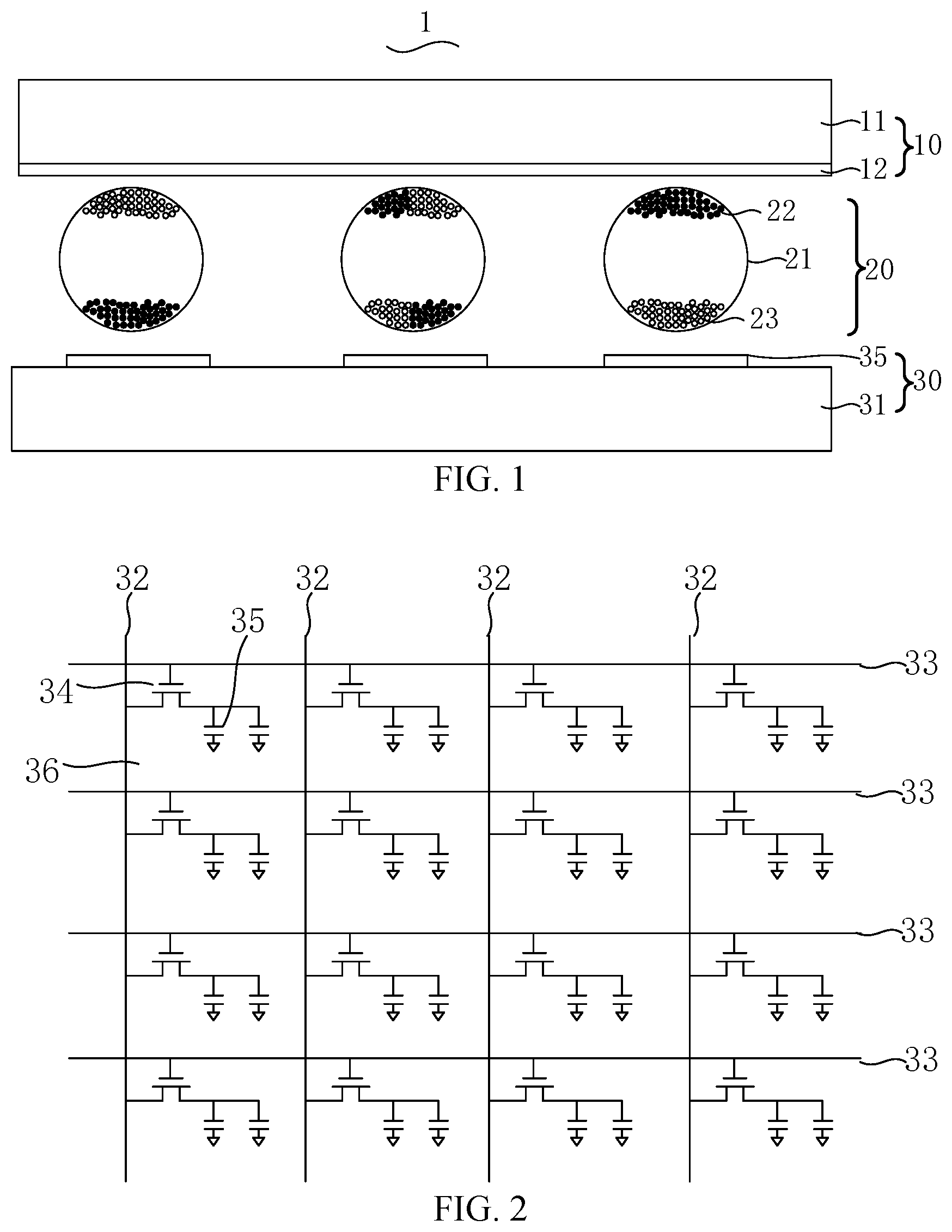 Patent US12367841 Figure 1 – Electronic ink screen and driving method thereof
