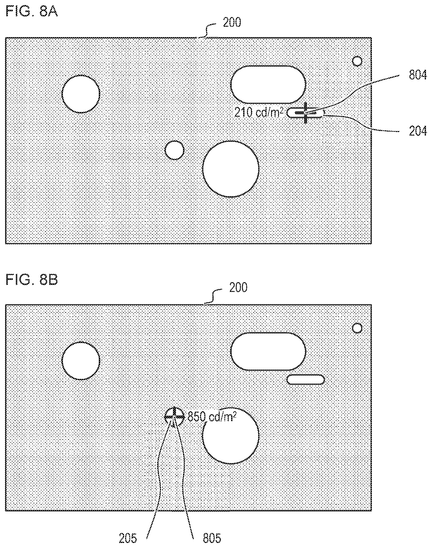 Patent US12367842 Figure 8 – Electronic apparatus and method for controlling electronic apparatus using feature regions