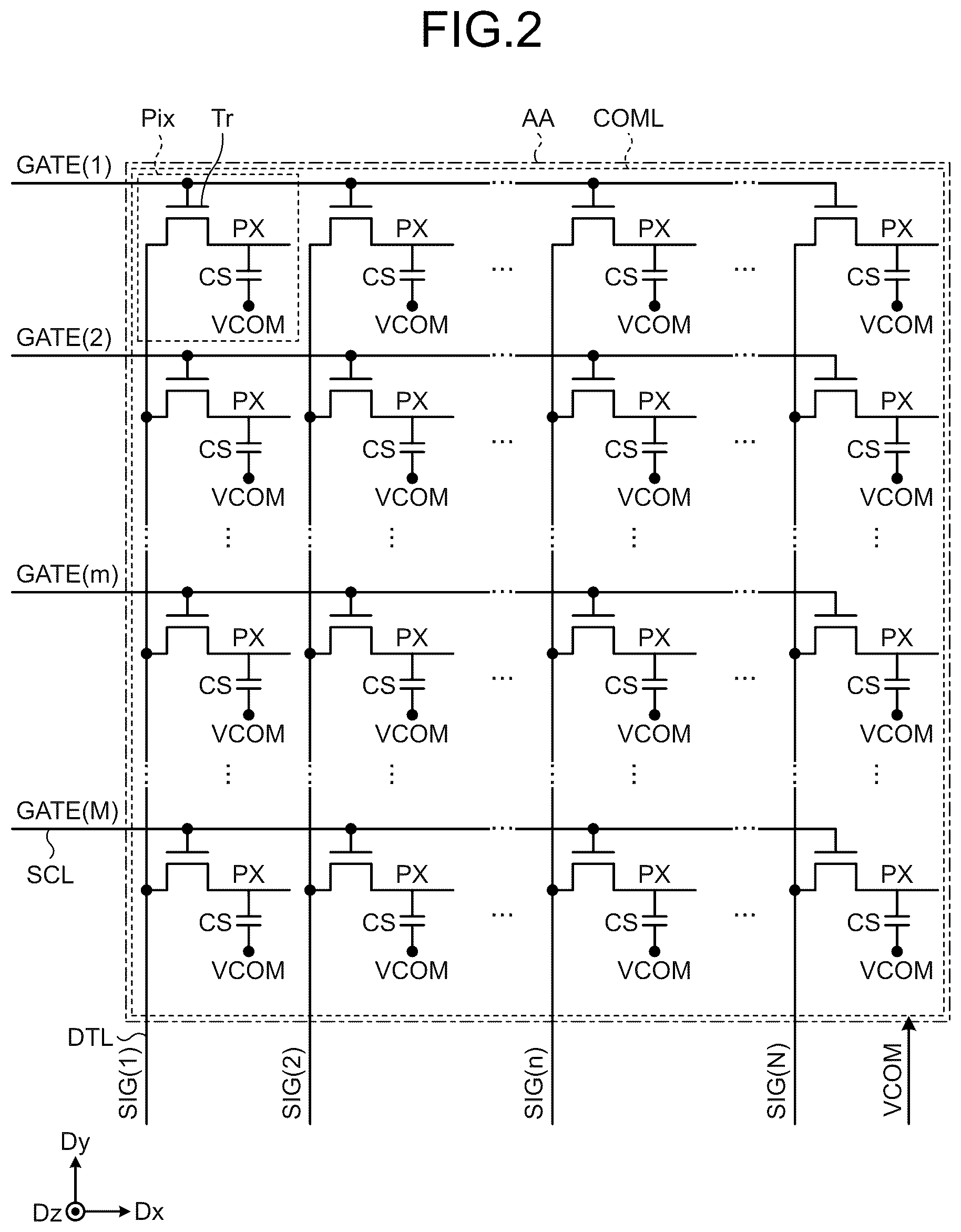 Patent US12367847 Figure 2 – Display device