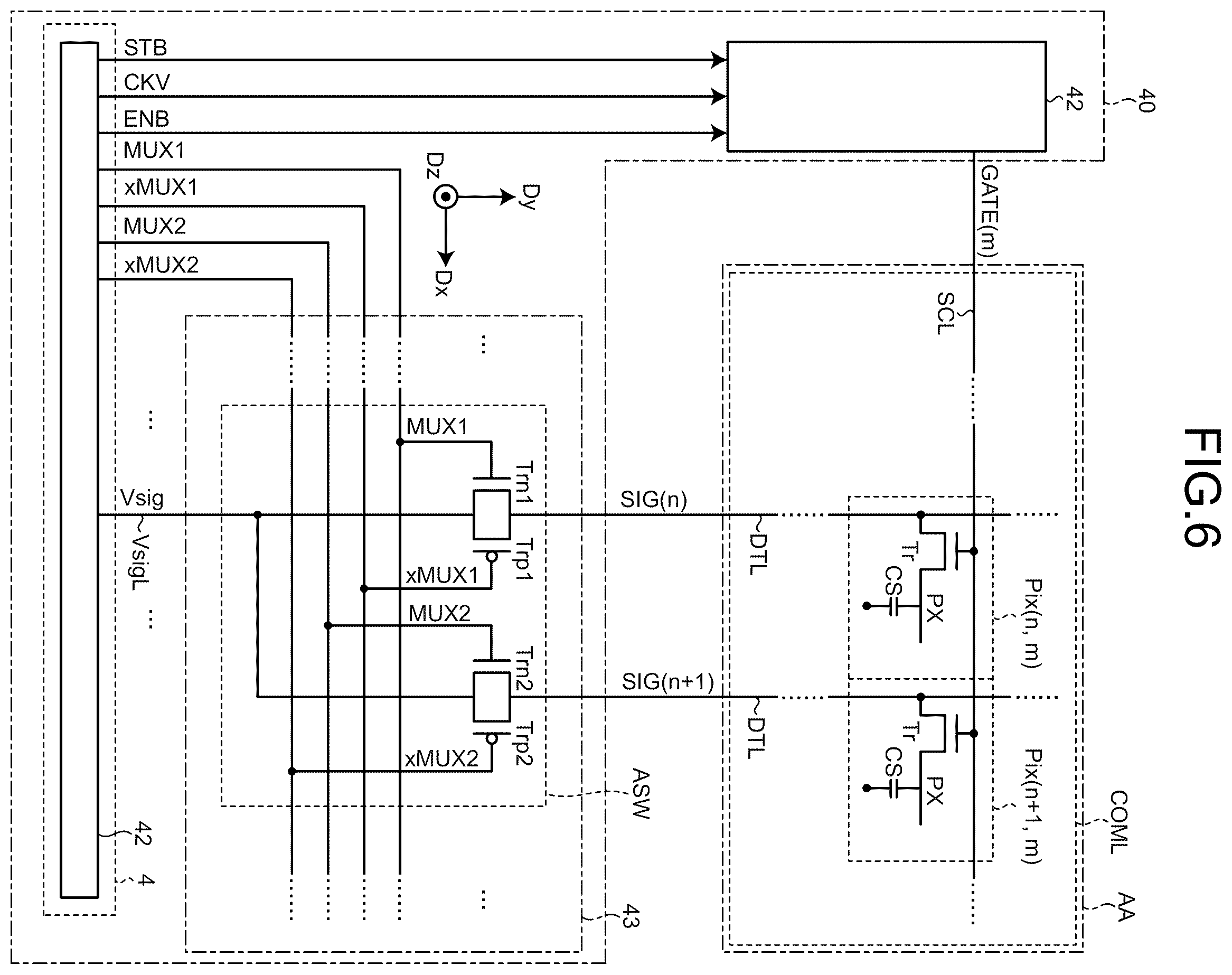Patent US12367847 Figure 6 – Display device