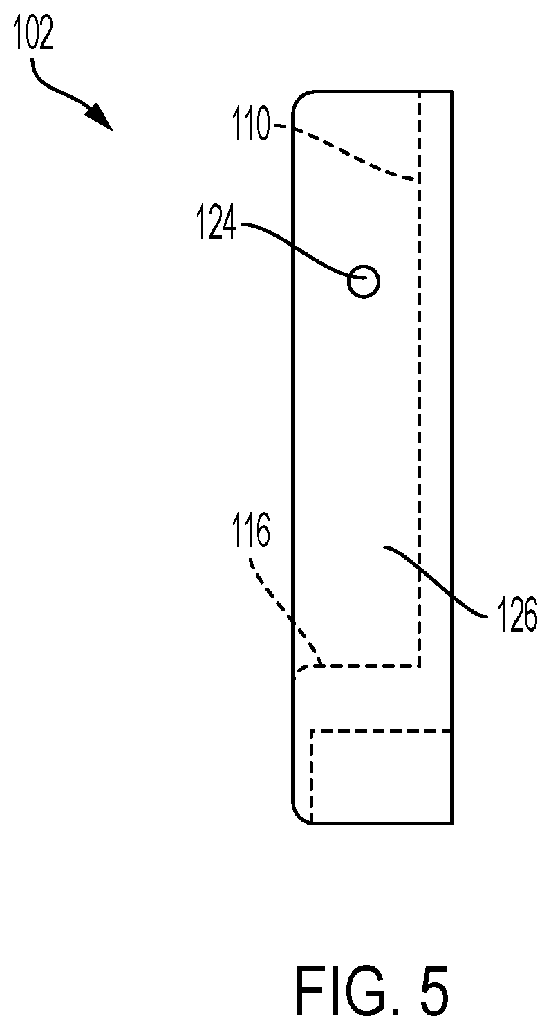 Patent US12367853 Figure 5 – Multi-course stringed instrument bridge assembly