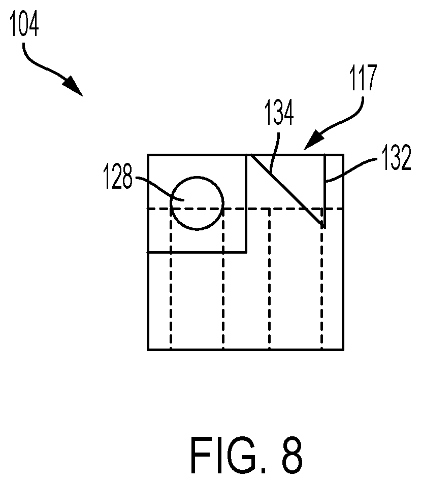 Patent US12367853 Figure 8 – Multi-course stringed instrument bridge assembly