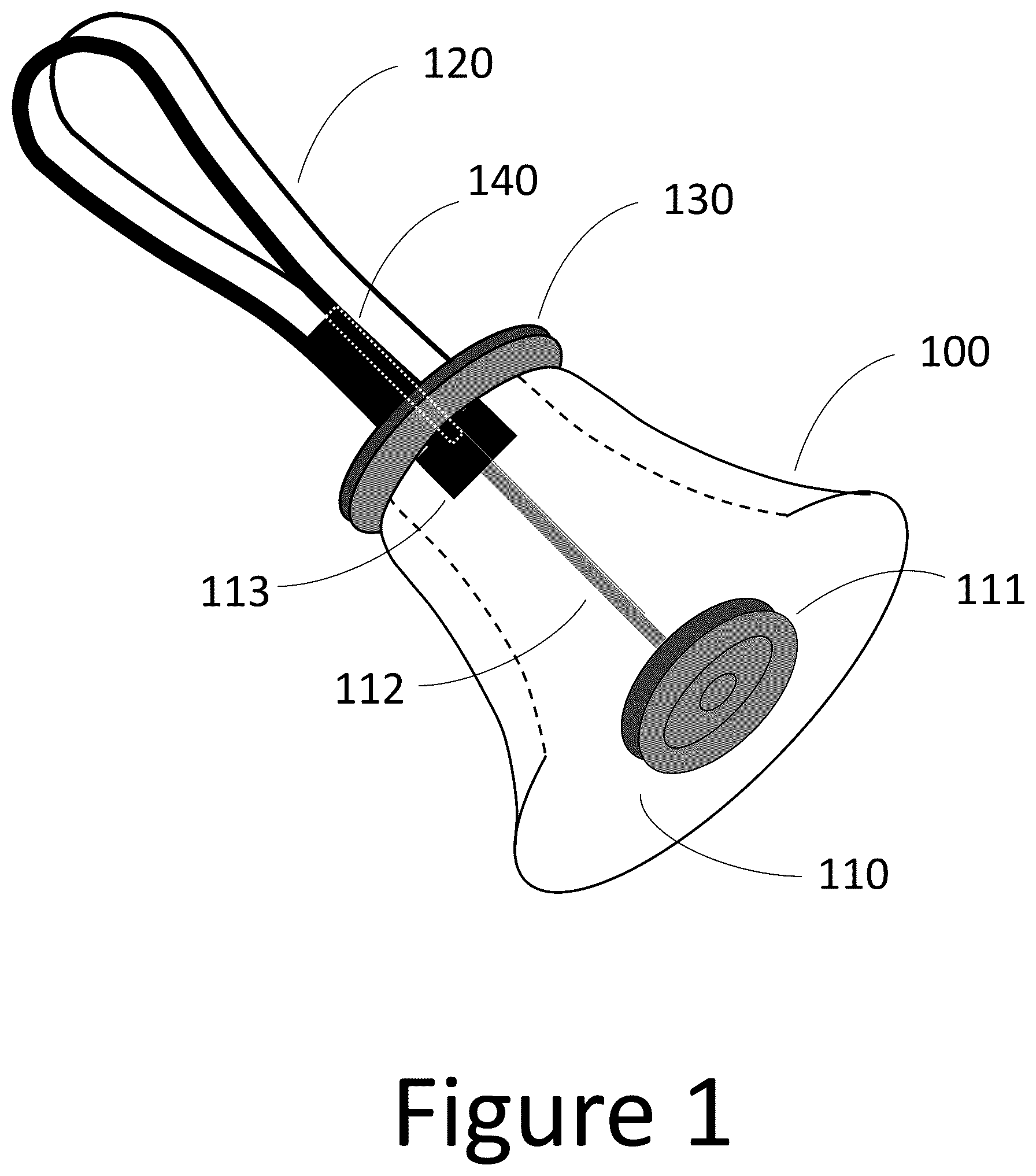 Patent US12367856 Figure 1 – Handbell cushion