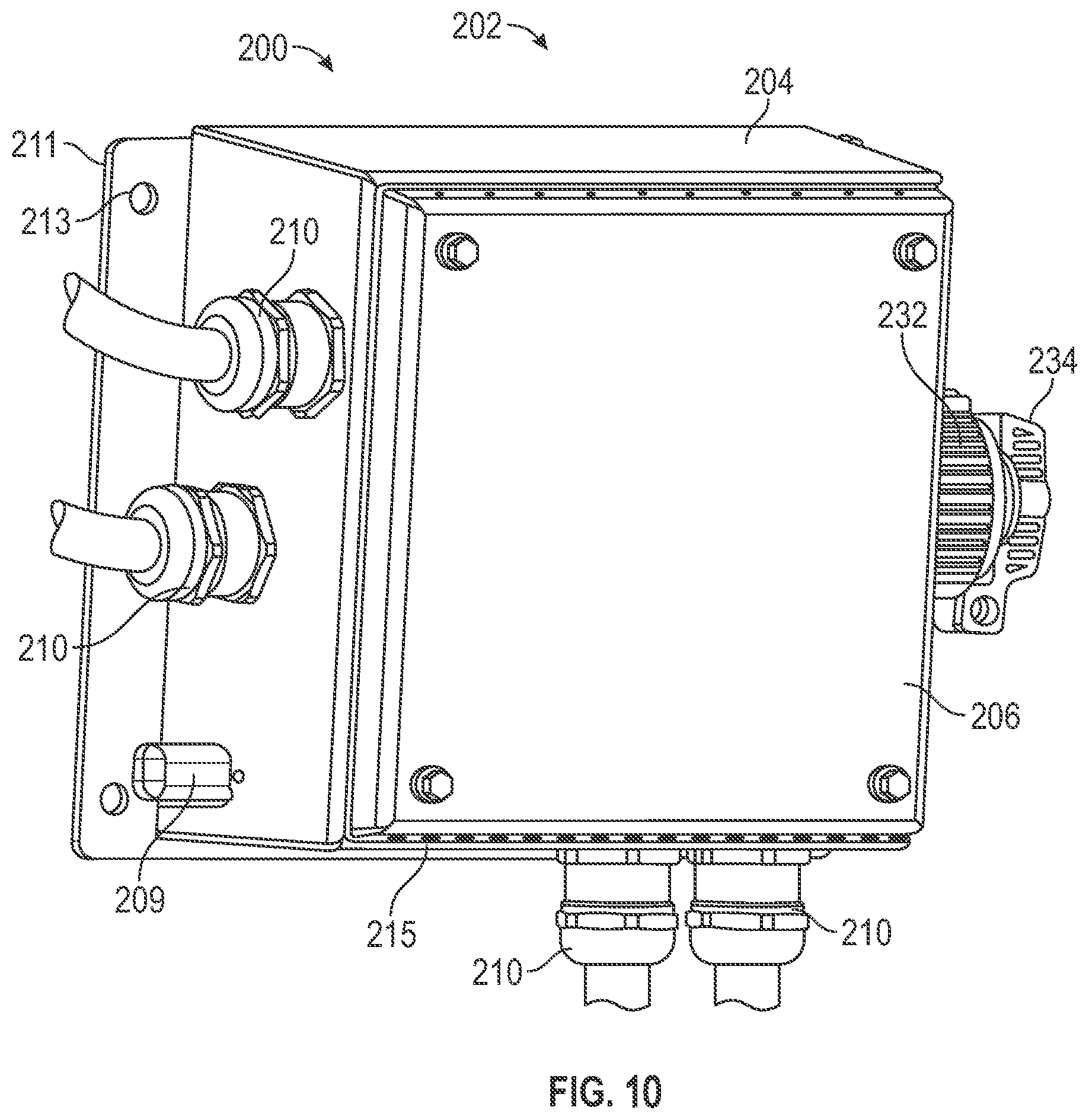 Patent US12367857 Figure 10 – Refuse vehicle with sound management