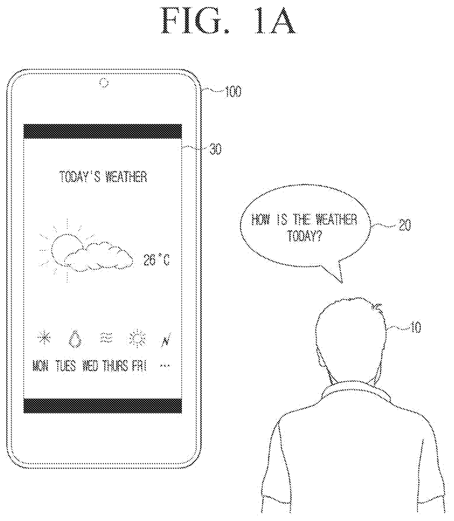 Patent US12367868 Figure 1 – Electronic apparatus and controlling method thereof