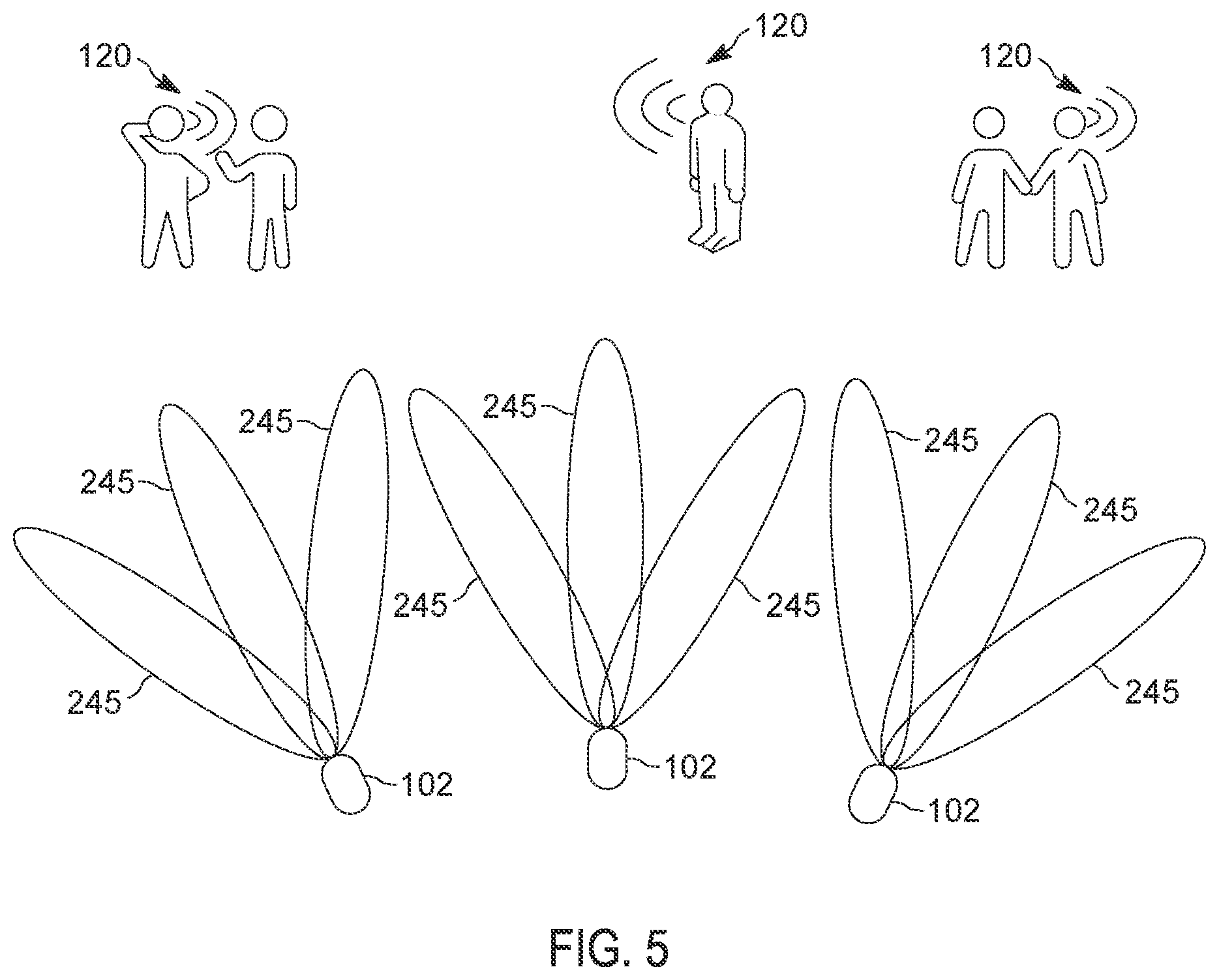 Patent US12367871 Figure 5 – Automated detection and tracking of conversations of interest in crowded areas