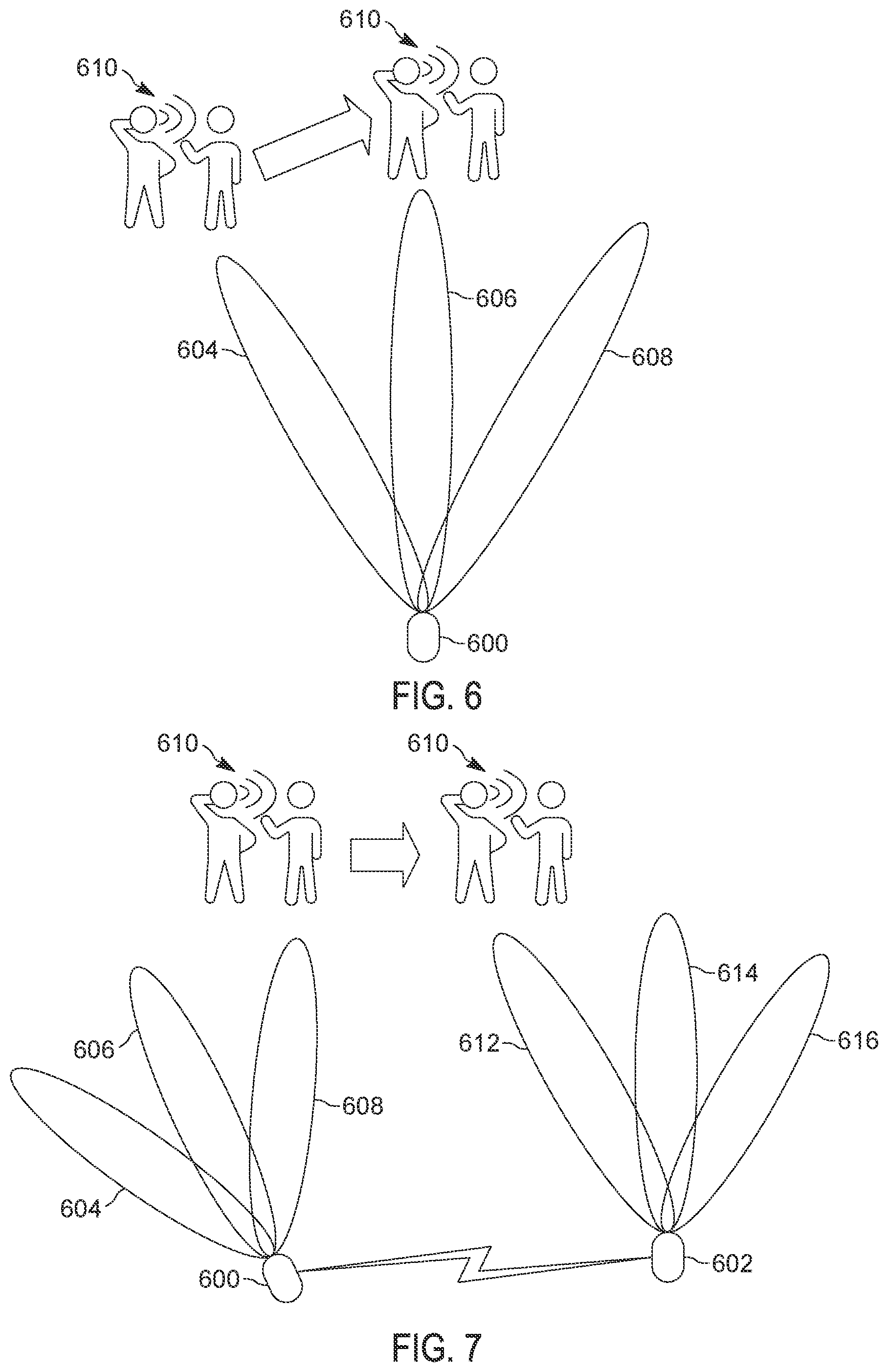 Patent US12367871 Figure 6 – Automated detection and tracking of conversations of interest in crowded areas